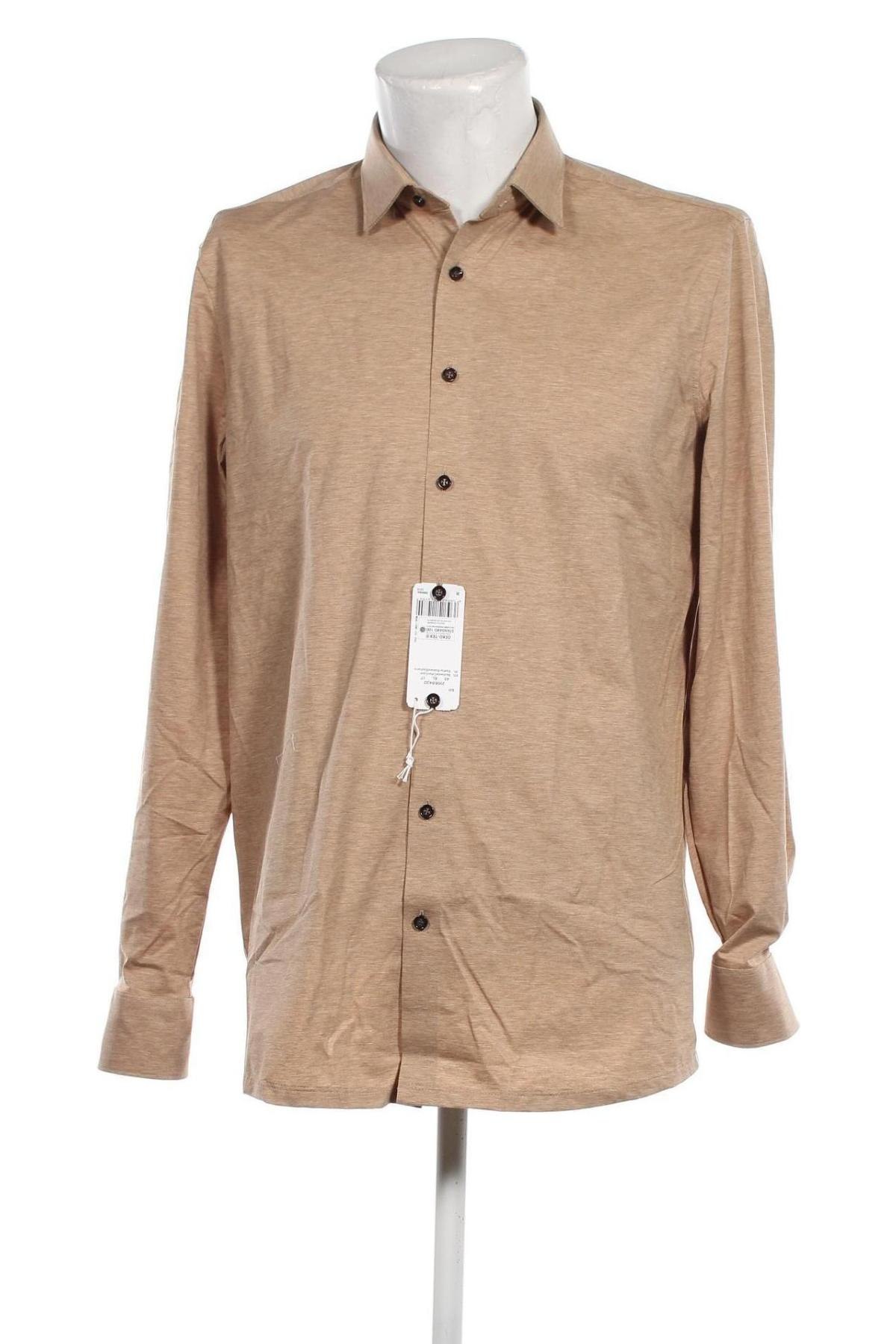 Herrenhemd Olymp, Größe XL, Farbe Beige, Preis 9,05 €