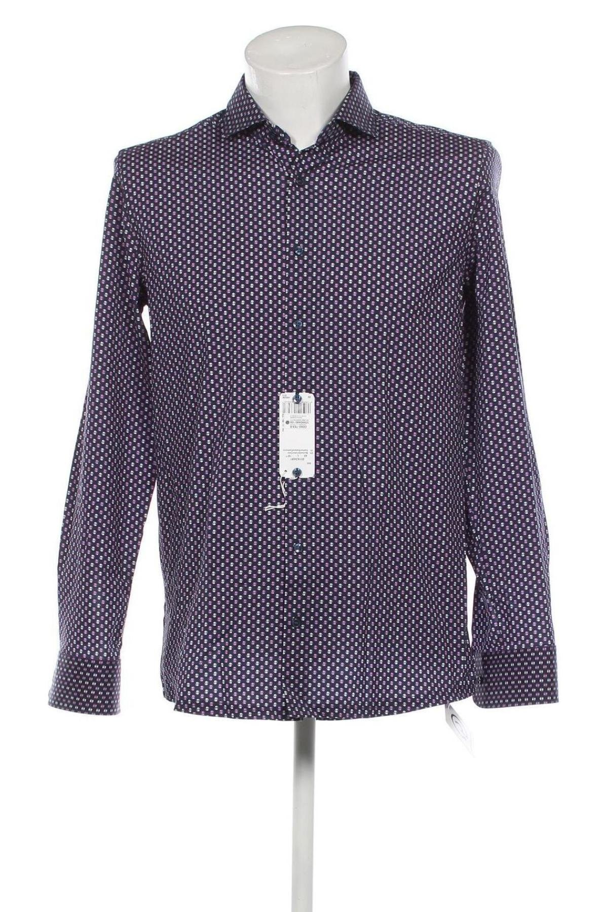 Ανδρικό πουκάμισο Olymp, Μέγεθος L, Χρώμα Πολύχρωμο, Τιμή 29,55 €