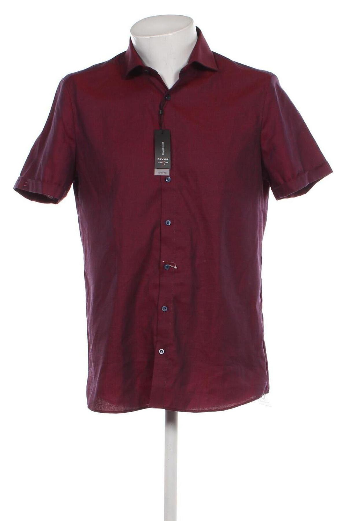 Мъжка риза Olymp, Размер L, Цвят Червен, Цена 65,28 лв.
