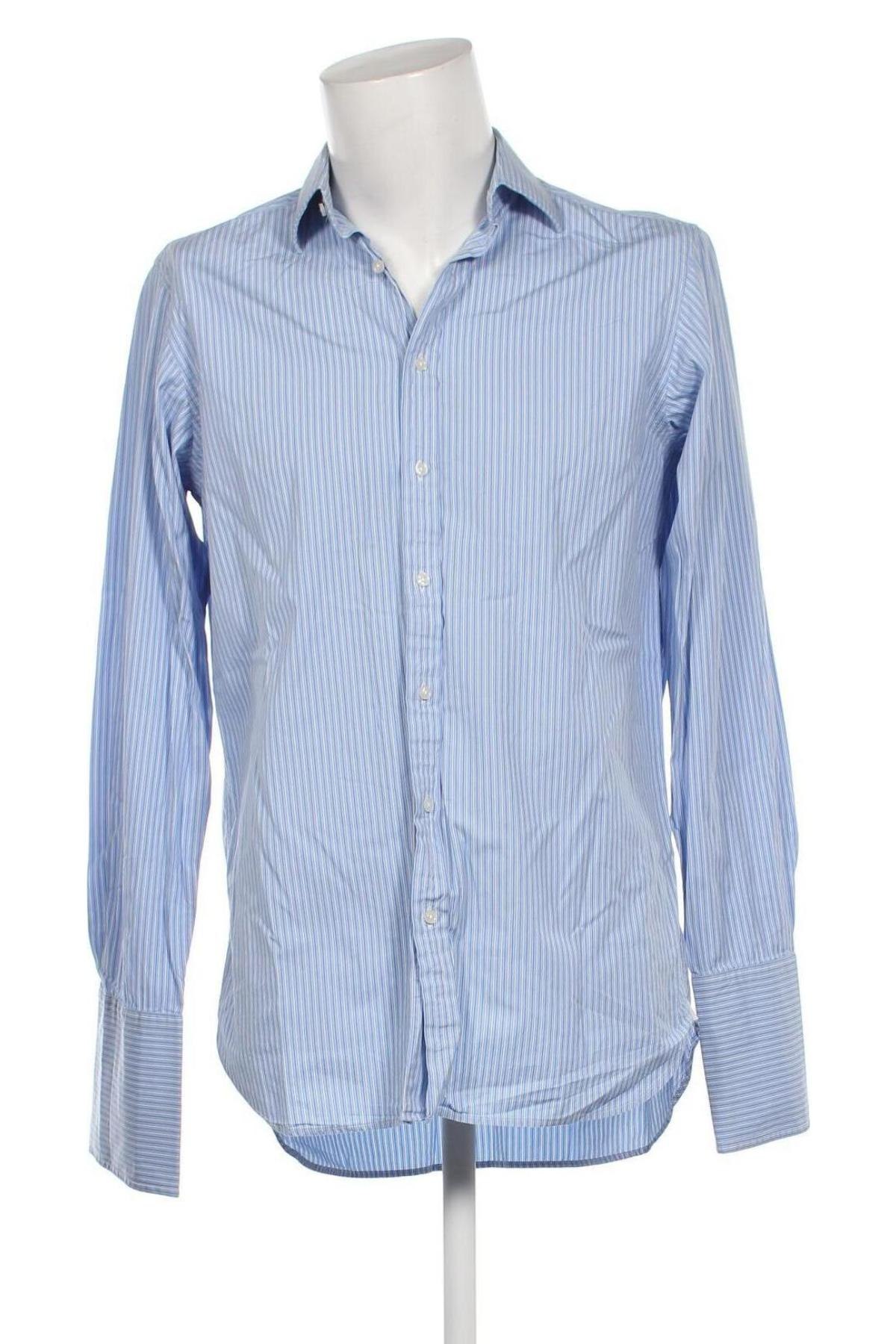 Ανδρικό πουκάμισο Thomas Pink, Μέγεθος M, Χρώμα Μπλέ, Τιμή 20,74 €