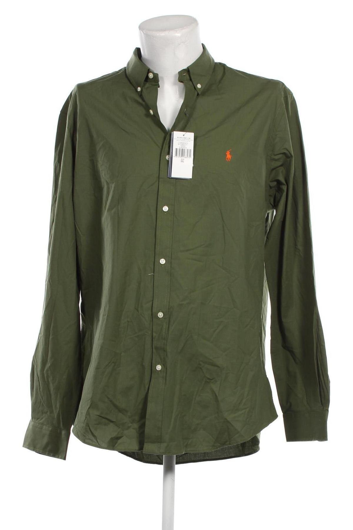 Herrenhemd Polo By Ralph Lauren, Größe XXL, Farbe Grün, Preis € 105,67