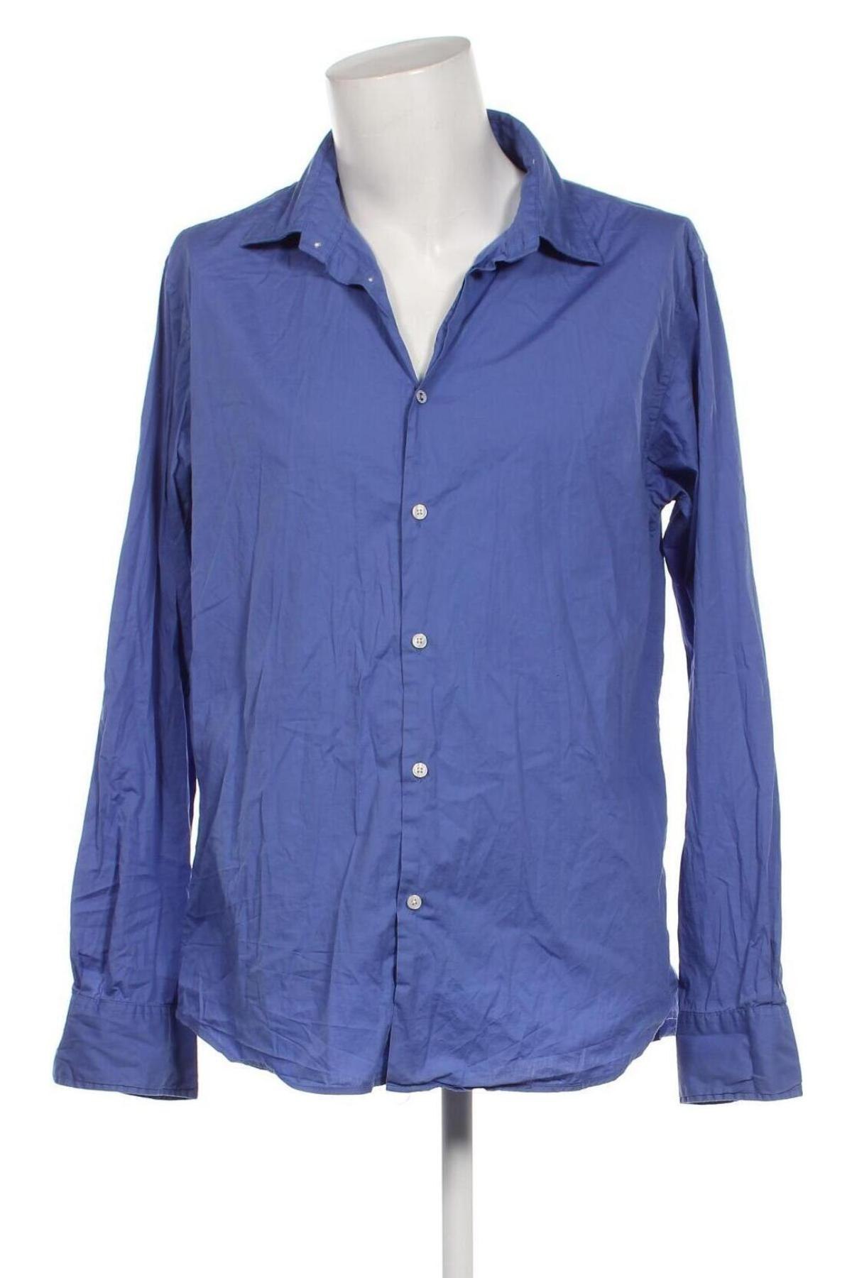 Ανδρικό πουκάμισο Scotch & Soda, Μέγεθος XXL, Χρώμα Μπλέ, Τιμή 33,40 €