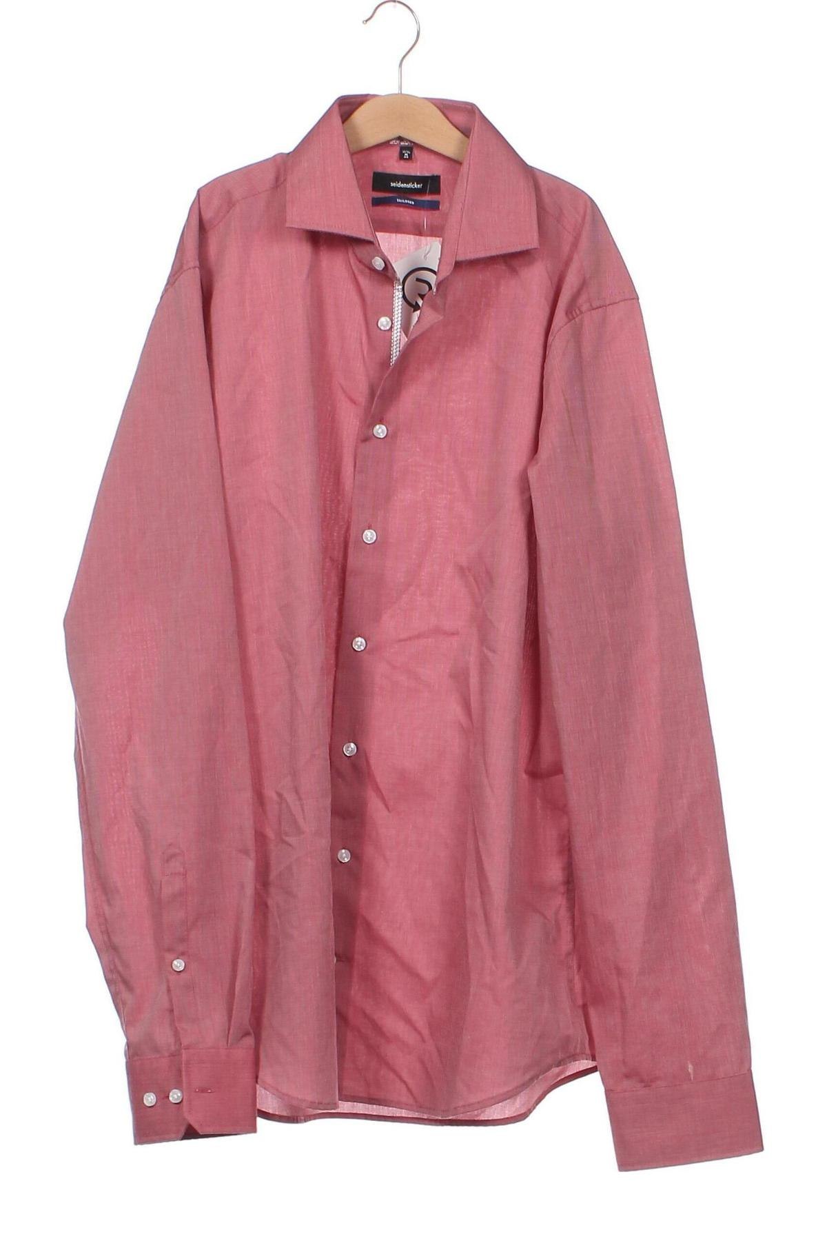 Pánská košile  Seidensticker, Velikost M, Barva Růžová, Cena  383,00 Kč