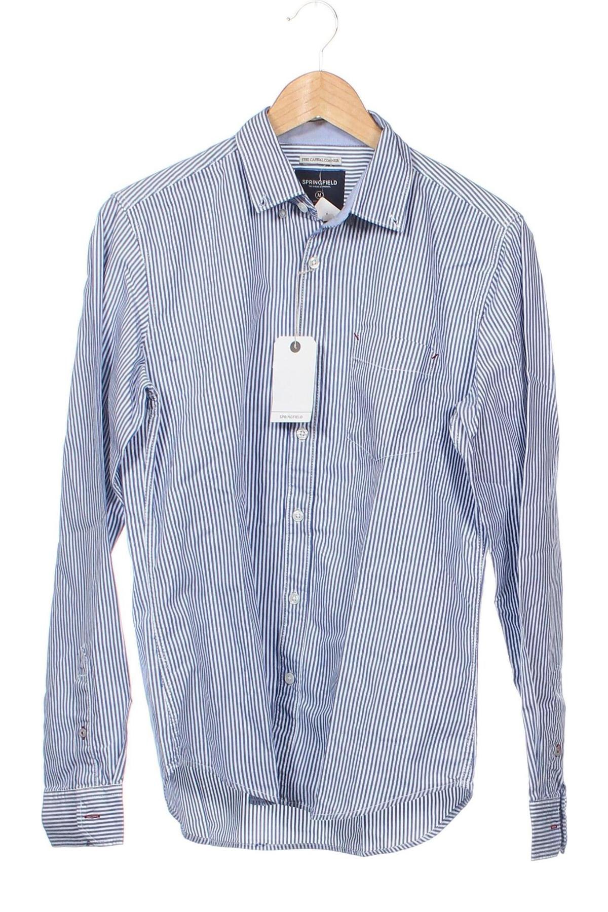 Ανδρικό πουκάμισο Springfield, Μέγεθος M, Χρώμα Πολύχρωμο, Τιμή 35,05 €