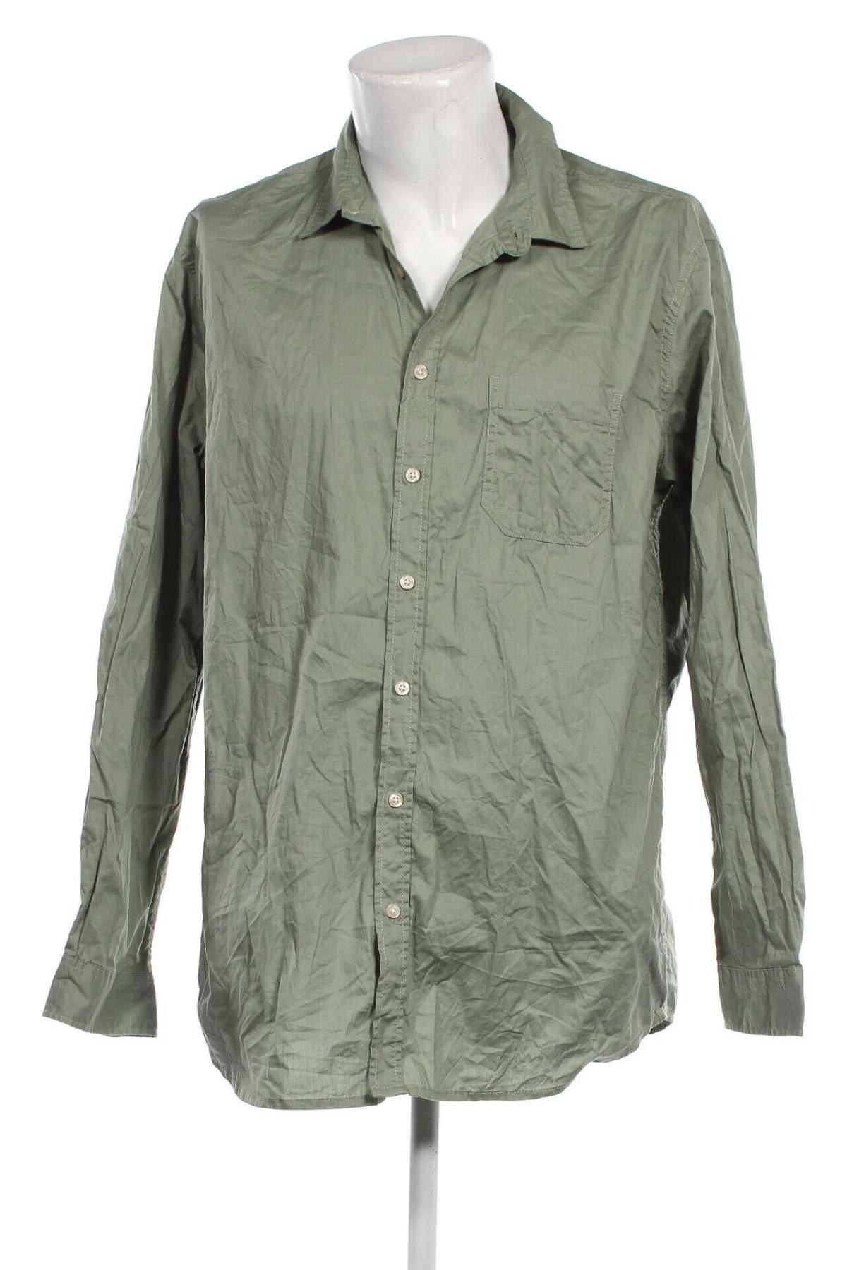 Herrenhemd Straight Up, Größe M, Farbe Grün, Preis 20,18 €