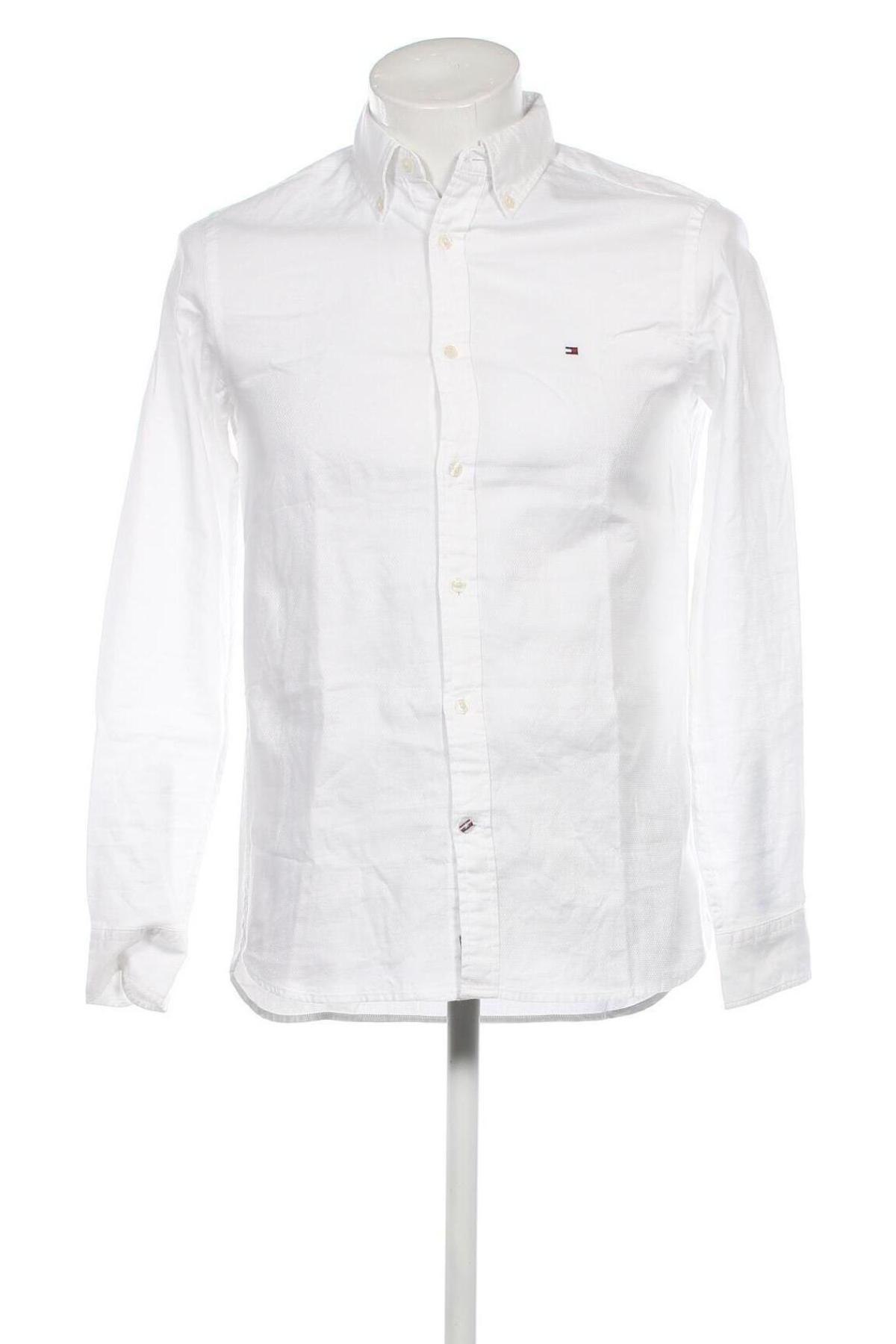 Herrenhemd Tommy Hilfiger, Größe S, Farbe Weiß, Preis 126,65 €