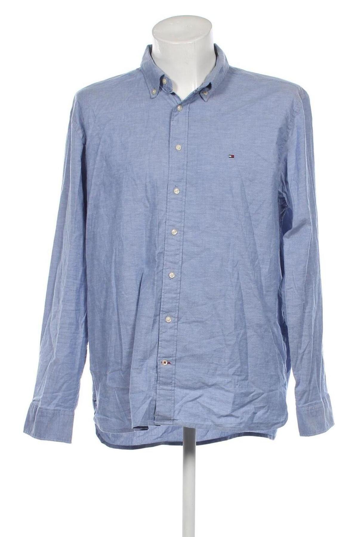 Ανδρικό πουκάμισο Tommy Hilfiger, Μέγεθος XXL, Χρώμα Μπλέ, Τιμή 85,98 €