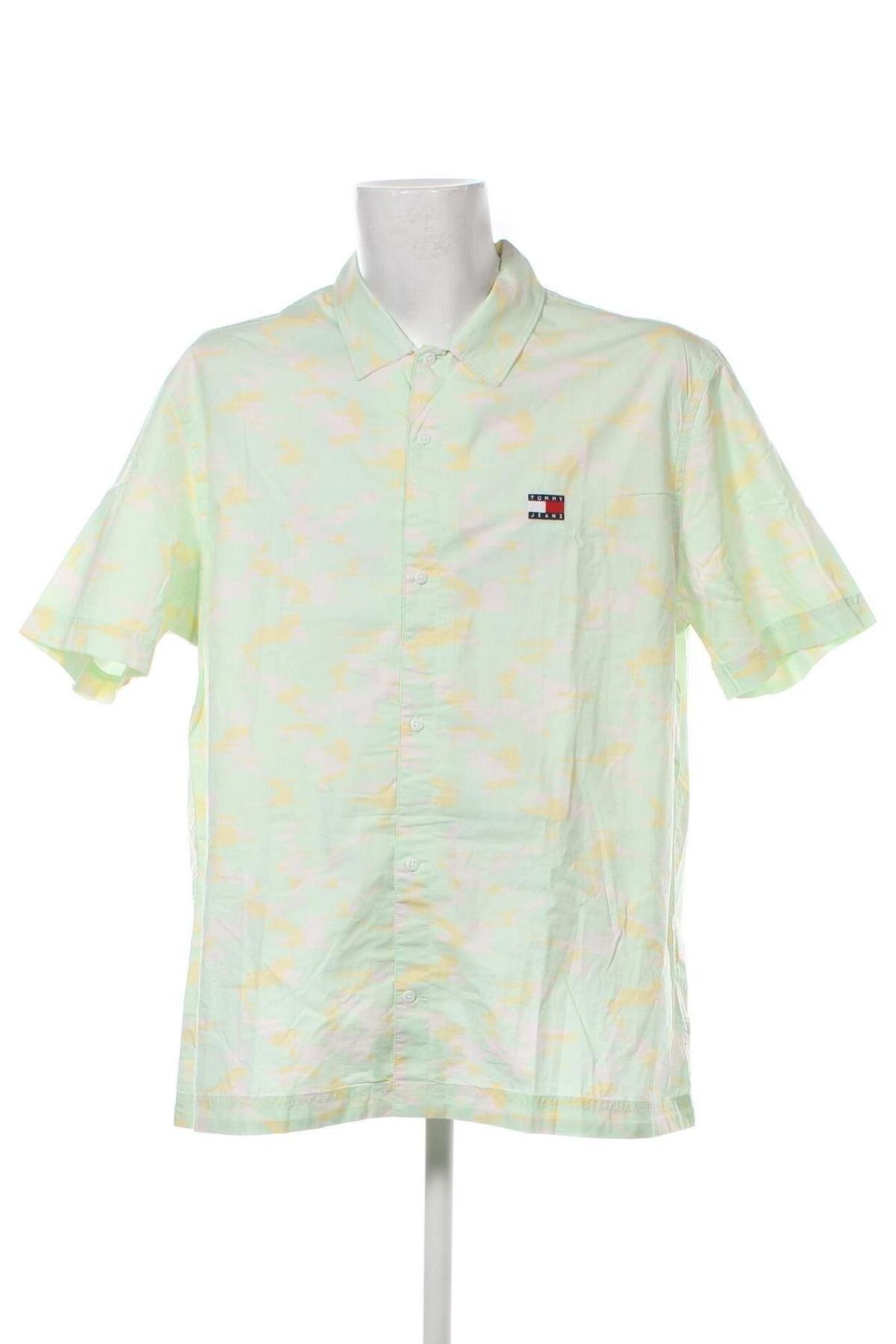 Ανδρικό πουκάμισο Tommy Jeans, Μέγεθος XXL, Χρώμα Πολύχρωμο, Τιμή 102,06 €