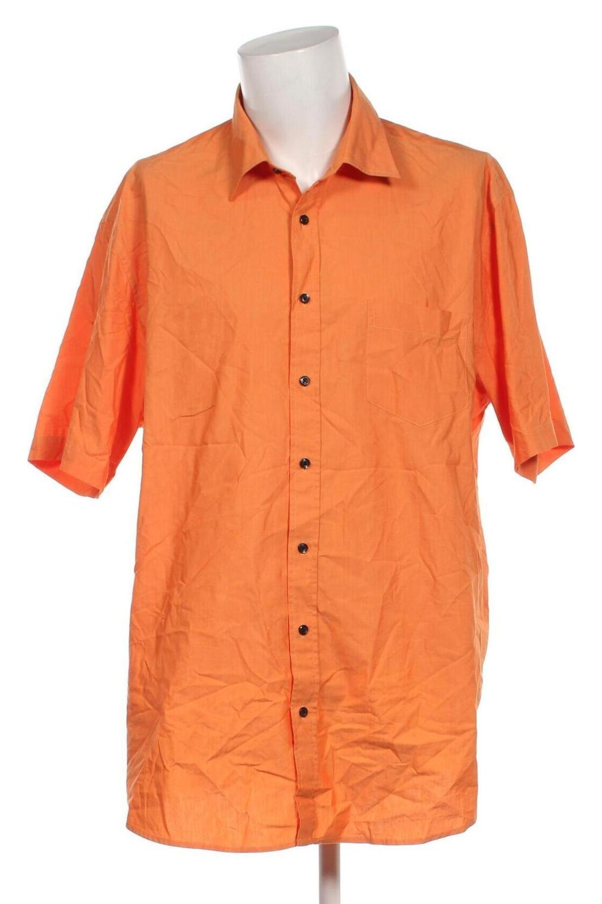 Мъжка риза Travel Master, Размер 4XL, Цвят Оранжев, Цена 24,00 лв.