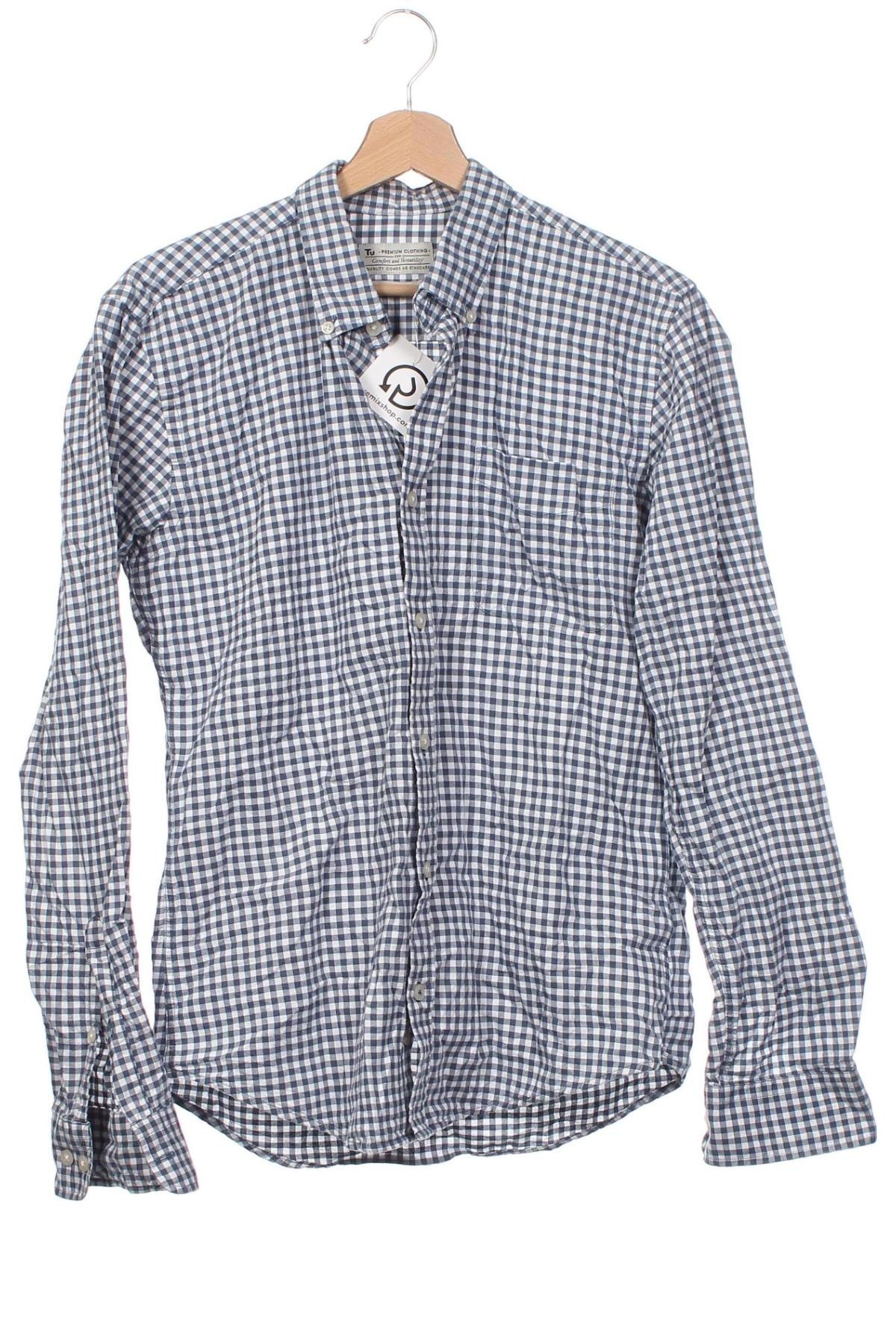 Ανδρικό πουκάμισο Tu, Μέγεθος S, Χρώμα Πολύχρωμο, Τιμή 3,23 €