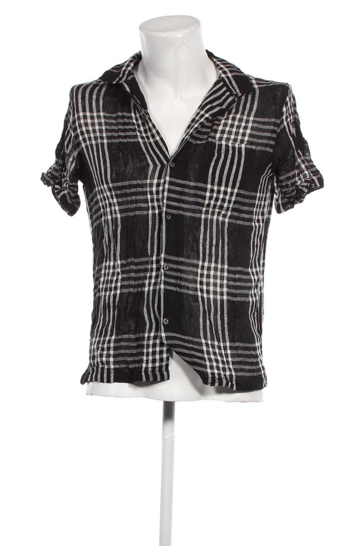 Мъжка риза Urban Outfitters, Размер M, Цвят Черен, Цена 24,00 лв.