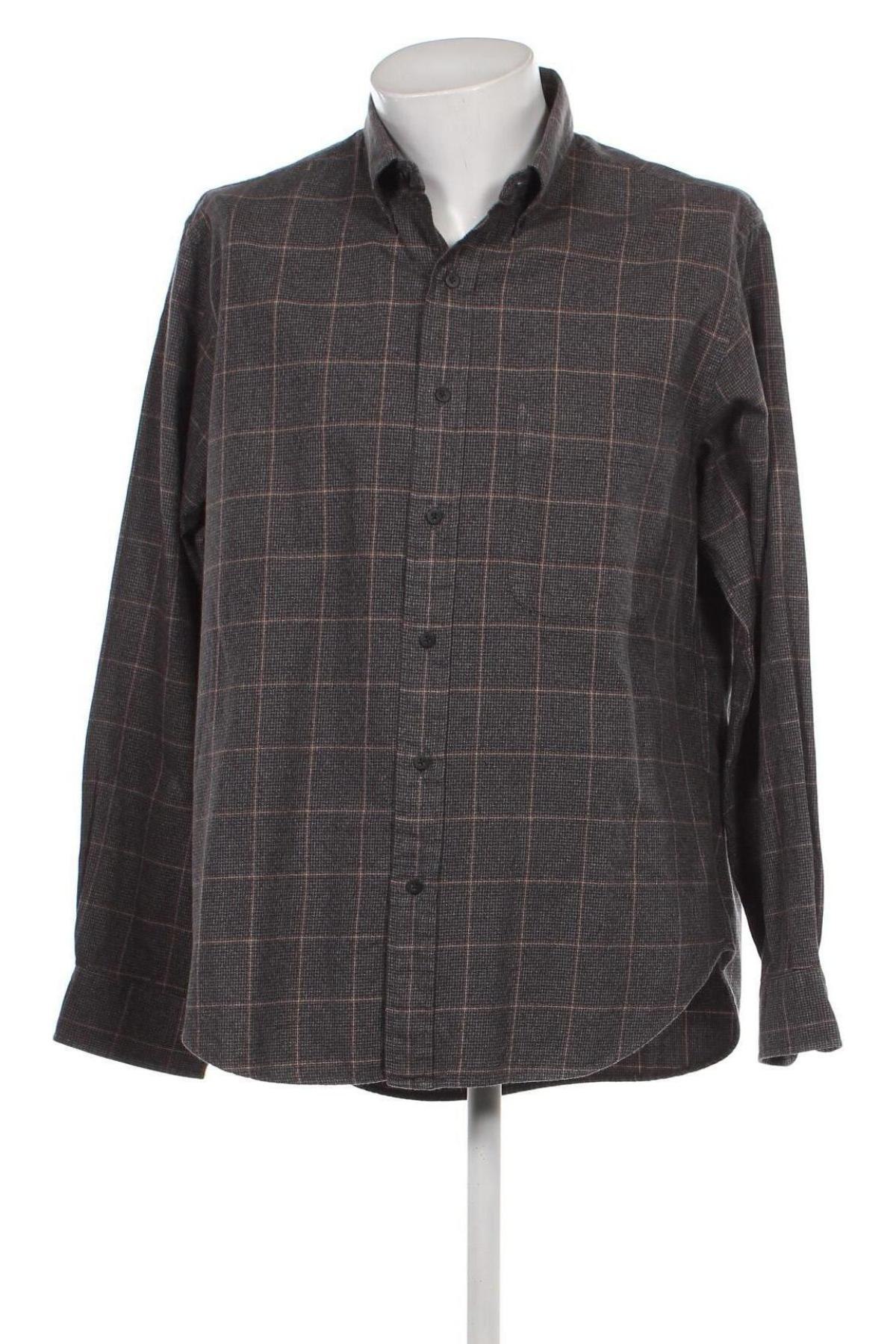 Ανδρικό πουκάμισο Viyella, Μέγεθος L, Χρώμα Γκρί, Τιμή 14,32 €