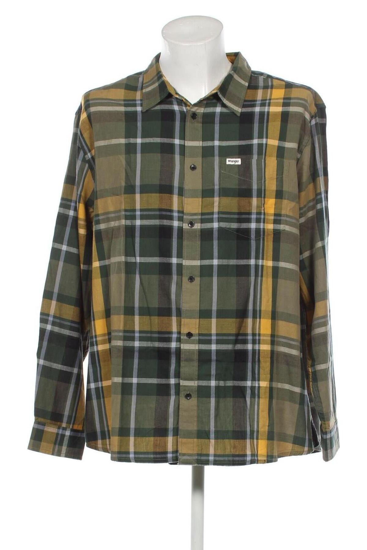 Herrenhemd Wrangler, Größe XXL, Farbe Mehrfarbig, Preis 54,28 €