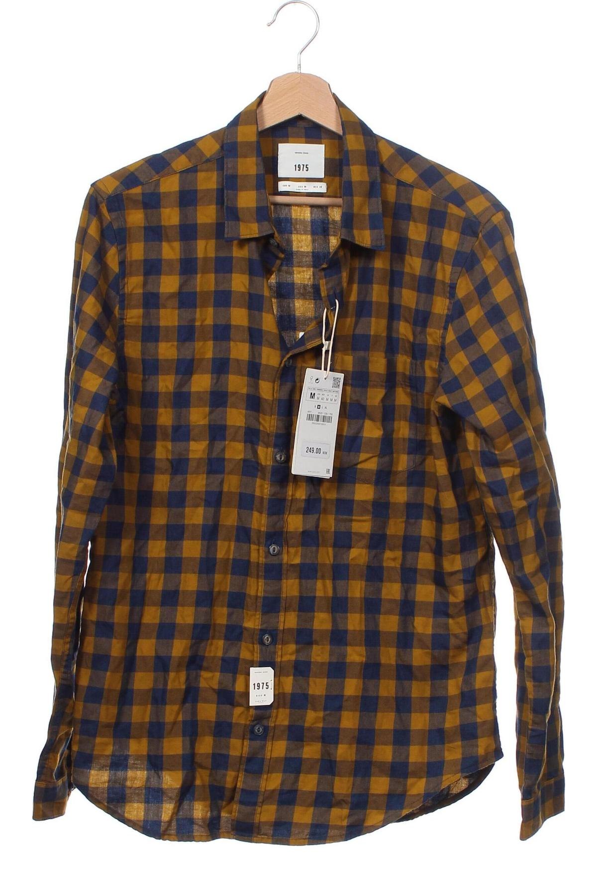 Herrenhemd Zara Man, Größe M, Farbe Mehrfarbig, Preis € 47,32