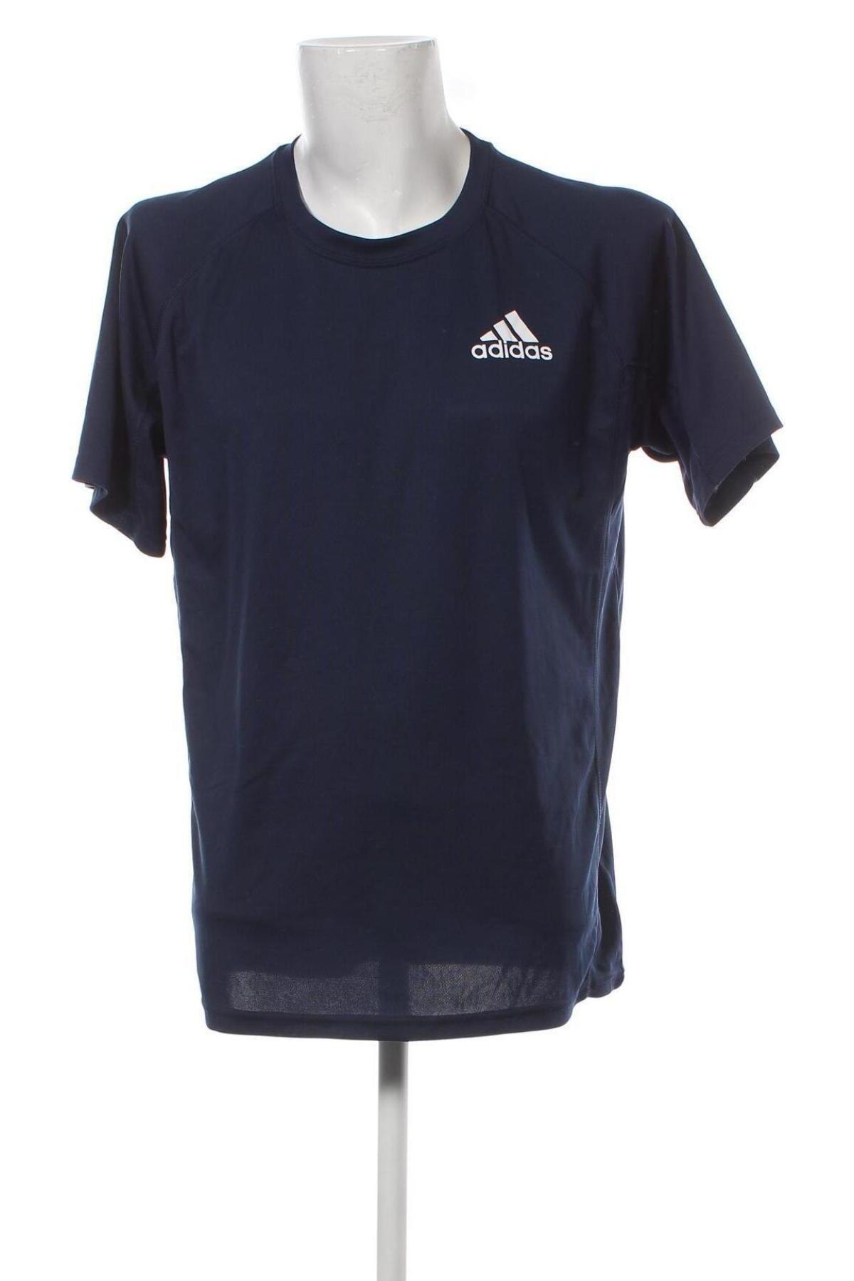 Męski T-shirt Adidas, Rozmiar XL, Kolor Niebieski, Cena 63,97 zł