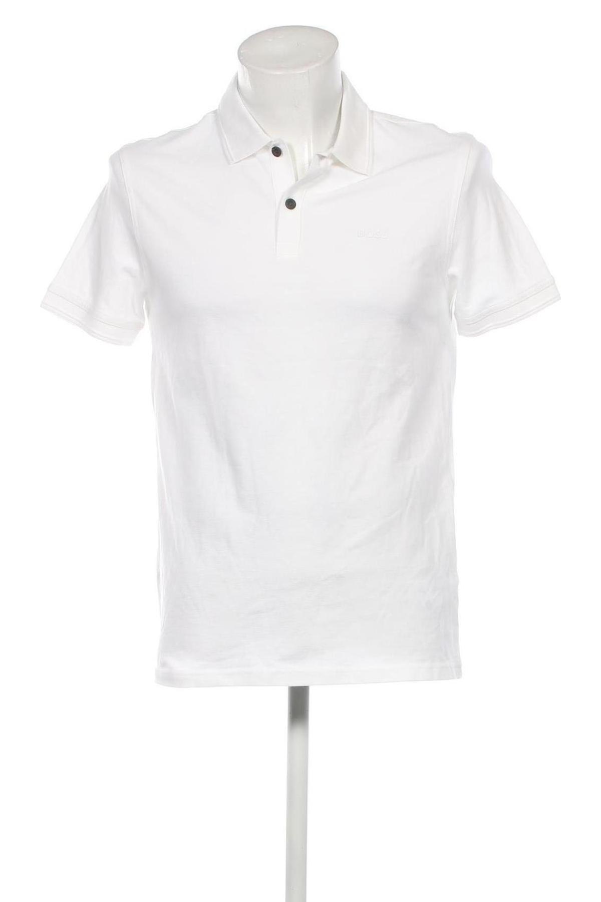 Мъжка тениска BOSS, Размер M, Цвят Бял, Цена 105,00 лв.