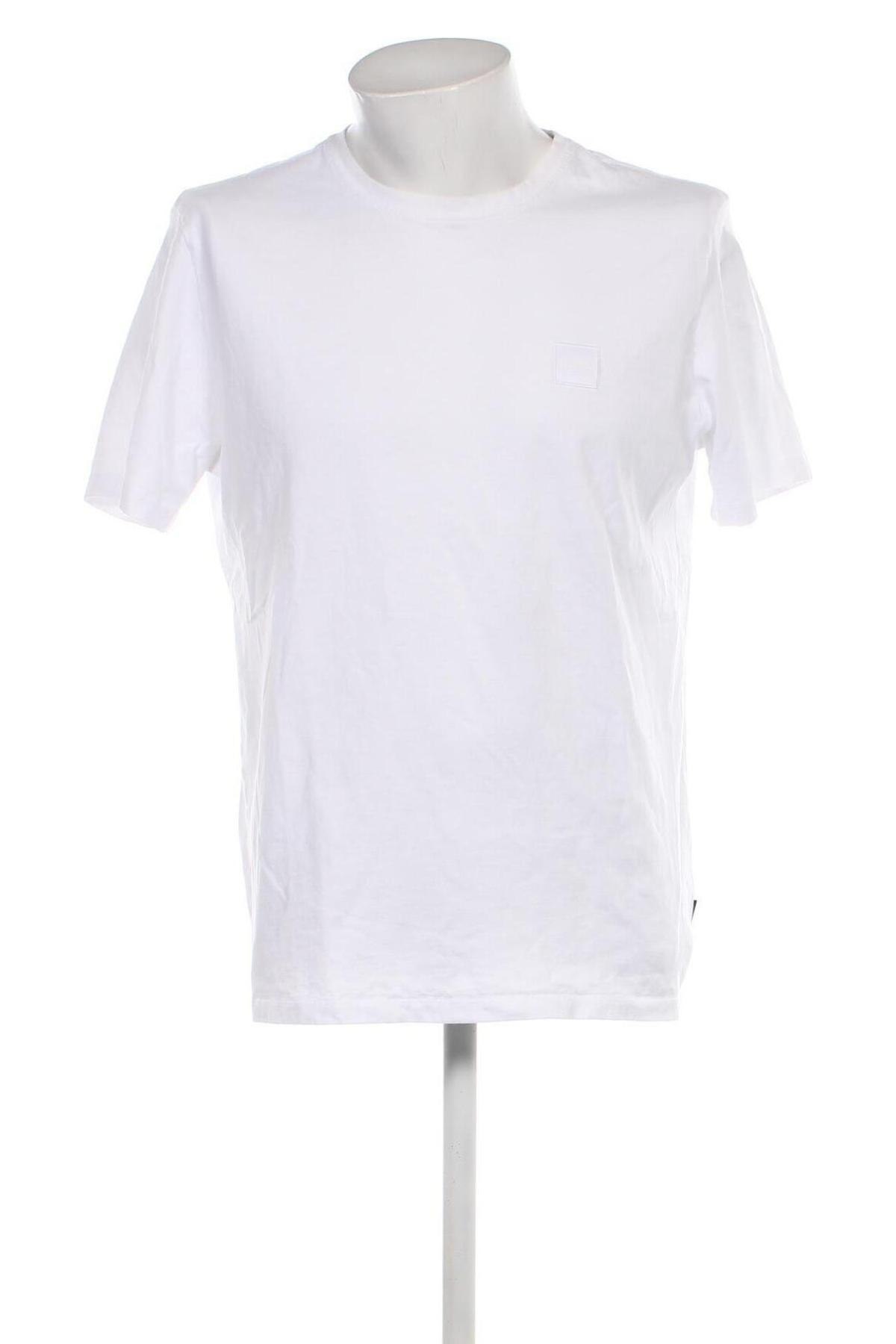Мъжка тениска BOSS, Размер XL, Цвят Бял, Цена 43,90 лв.