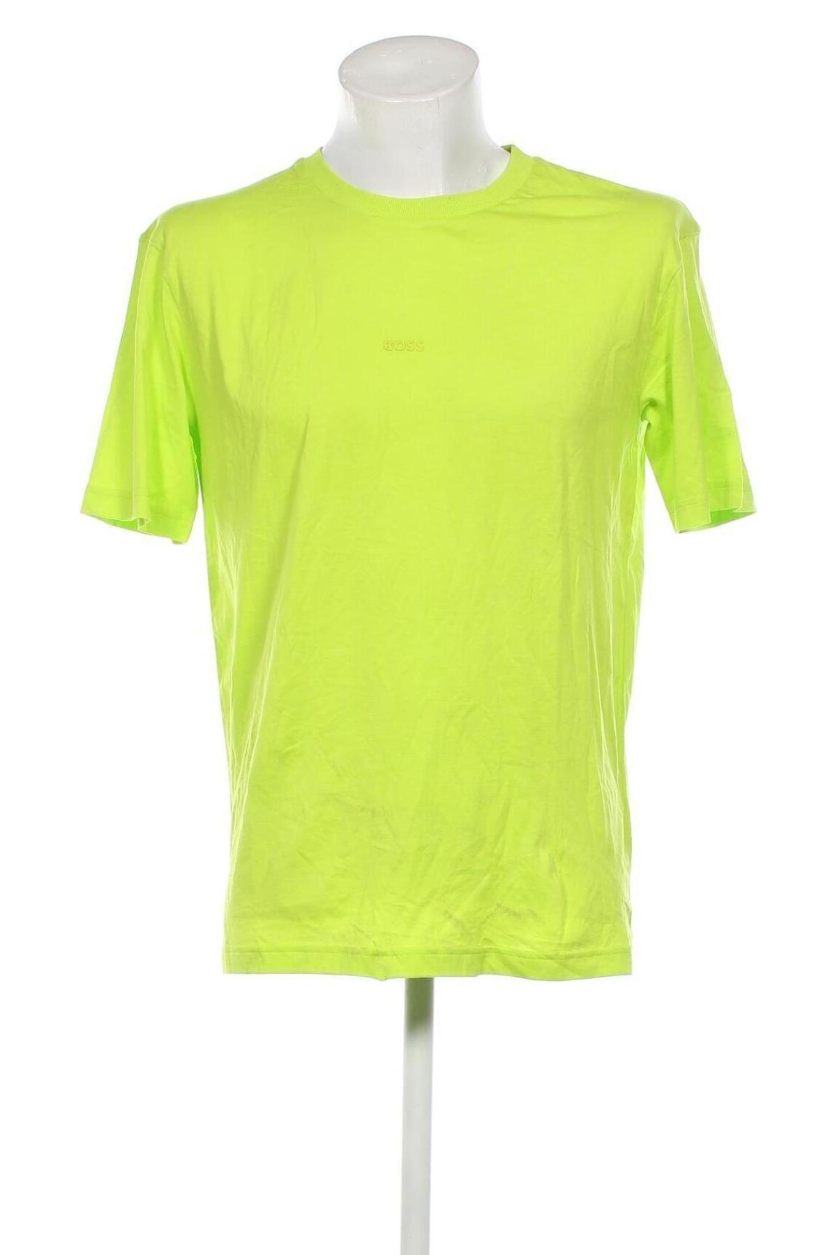 Мъжка тениска BOSS, Размер M, Цвят Зелен, Цена 105,00 лв.