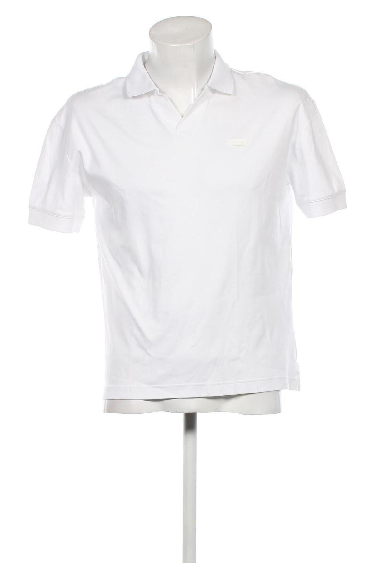 Herren T-Shirt Calvin Klein, Größe M, Farbe Weiß, Preis 36,88 €