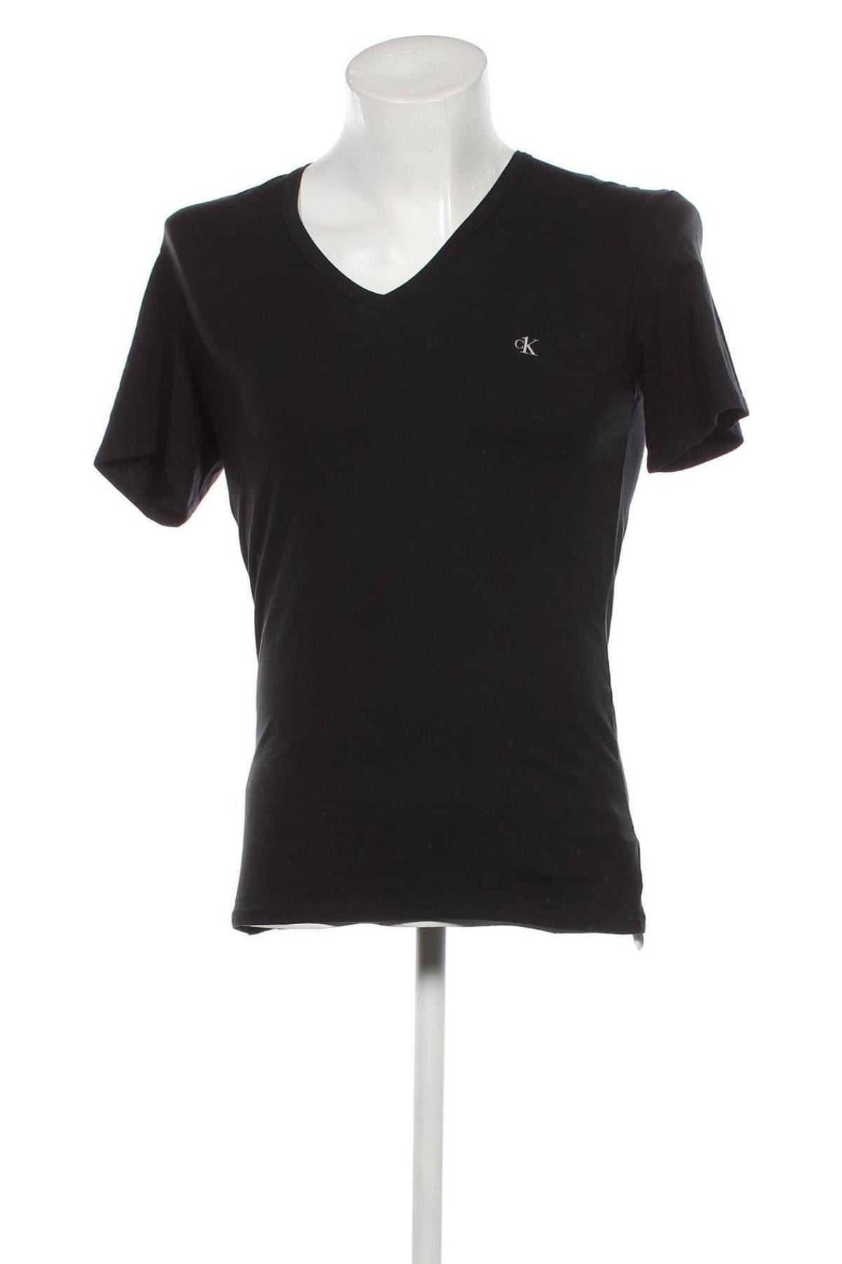 Herren T-Shirt Calvin Klein, Größe S, Farbe Schwarz, Preis 40,36 €