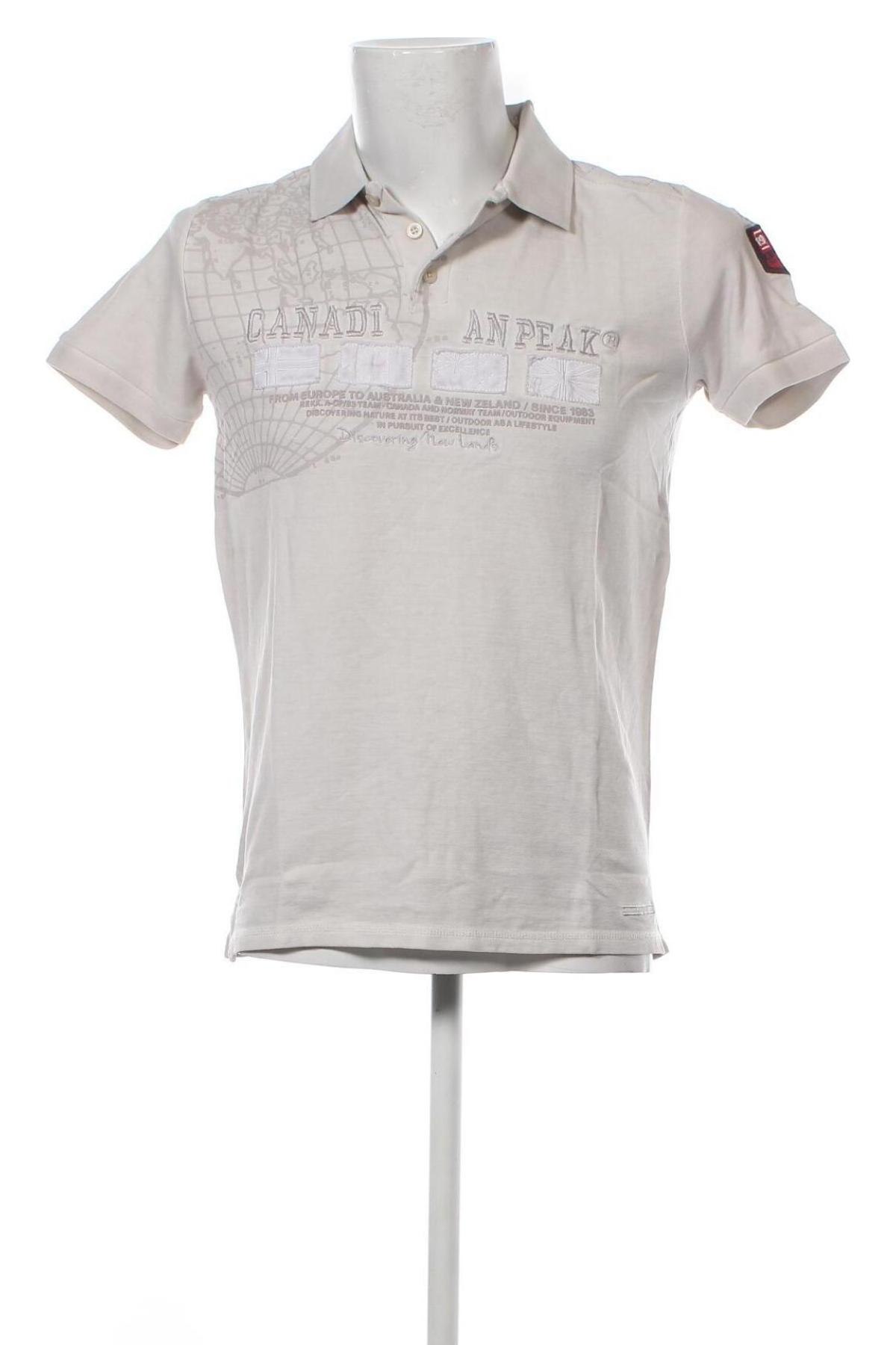 Herren T-Shirt Canadian Peak, Größe S, Farbe Grau, Preis 11,79 €