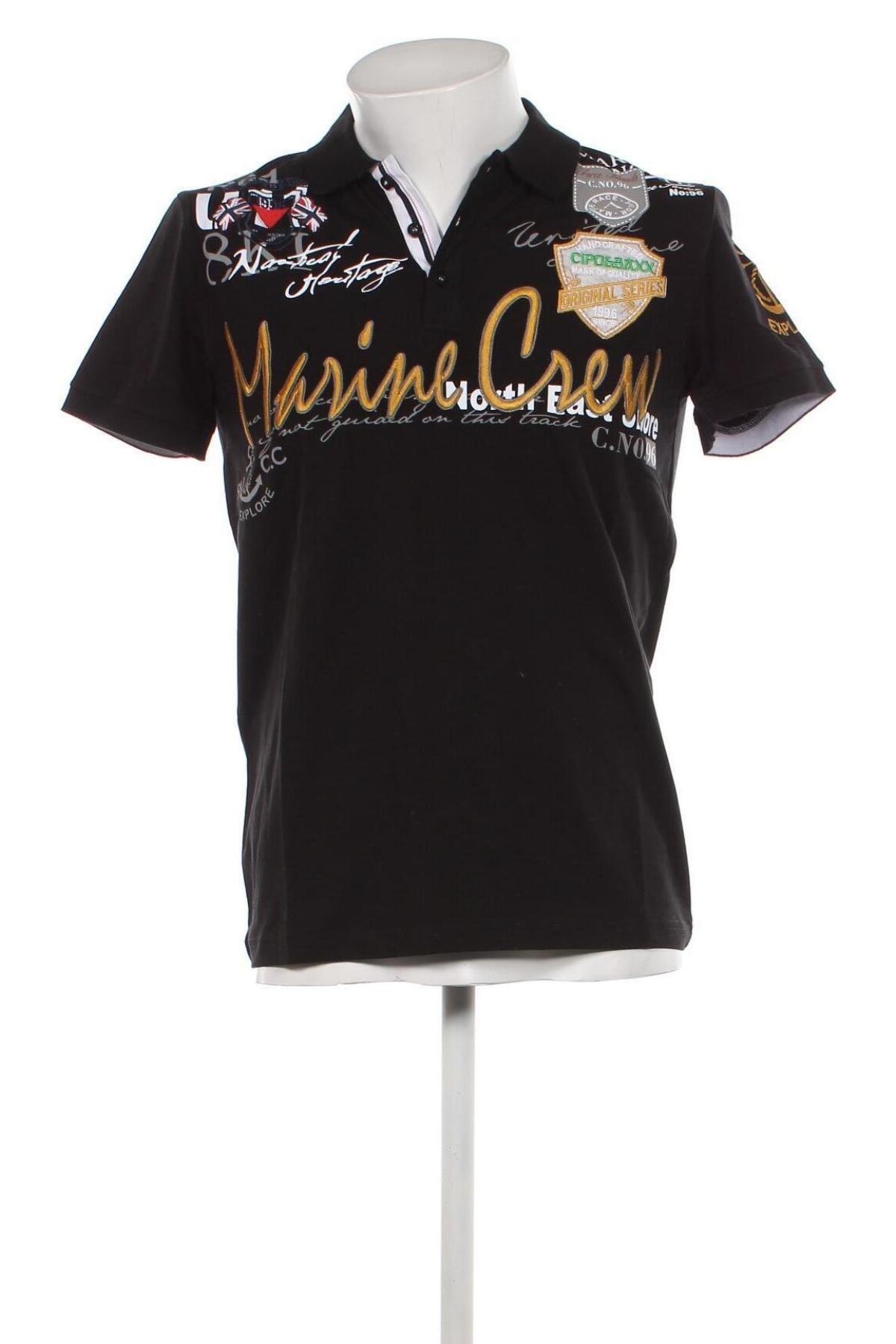 Herren T-Shirt Cipo & Baxx, Größe M, Farbe Schwarz, Preis 18,76 €