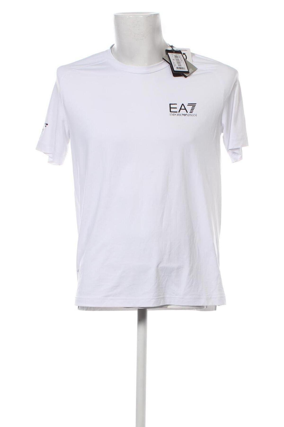 Męski T-shirt Emporio Armani, Rozmiar L, Kolor Biały, Cena 405,15 zł