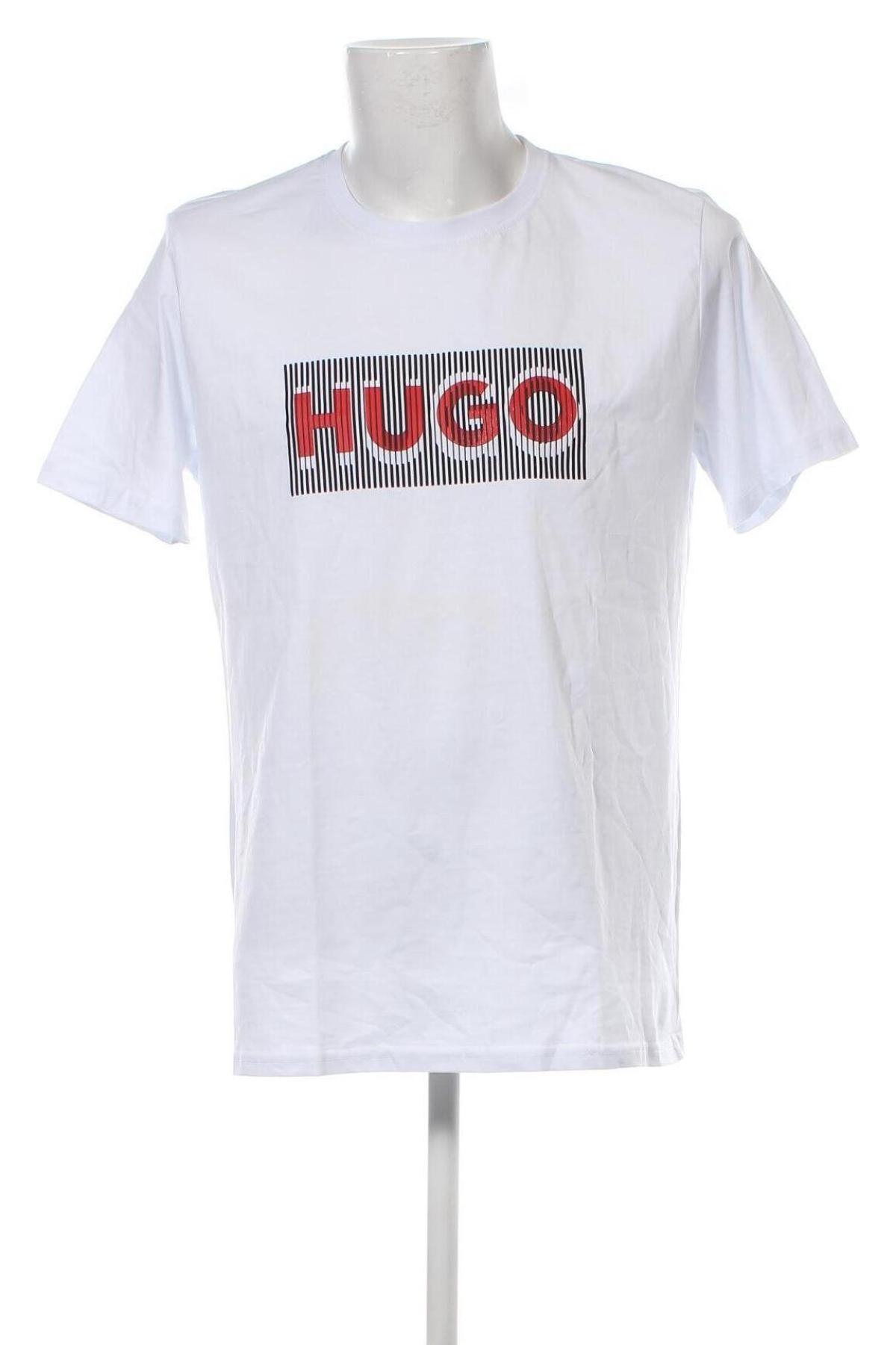 Ανδρικό t-shirt Hugo Boss, Μέγεθος XXL, Χρώμα Λευκό, Τιμή 51,41 €