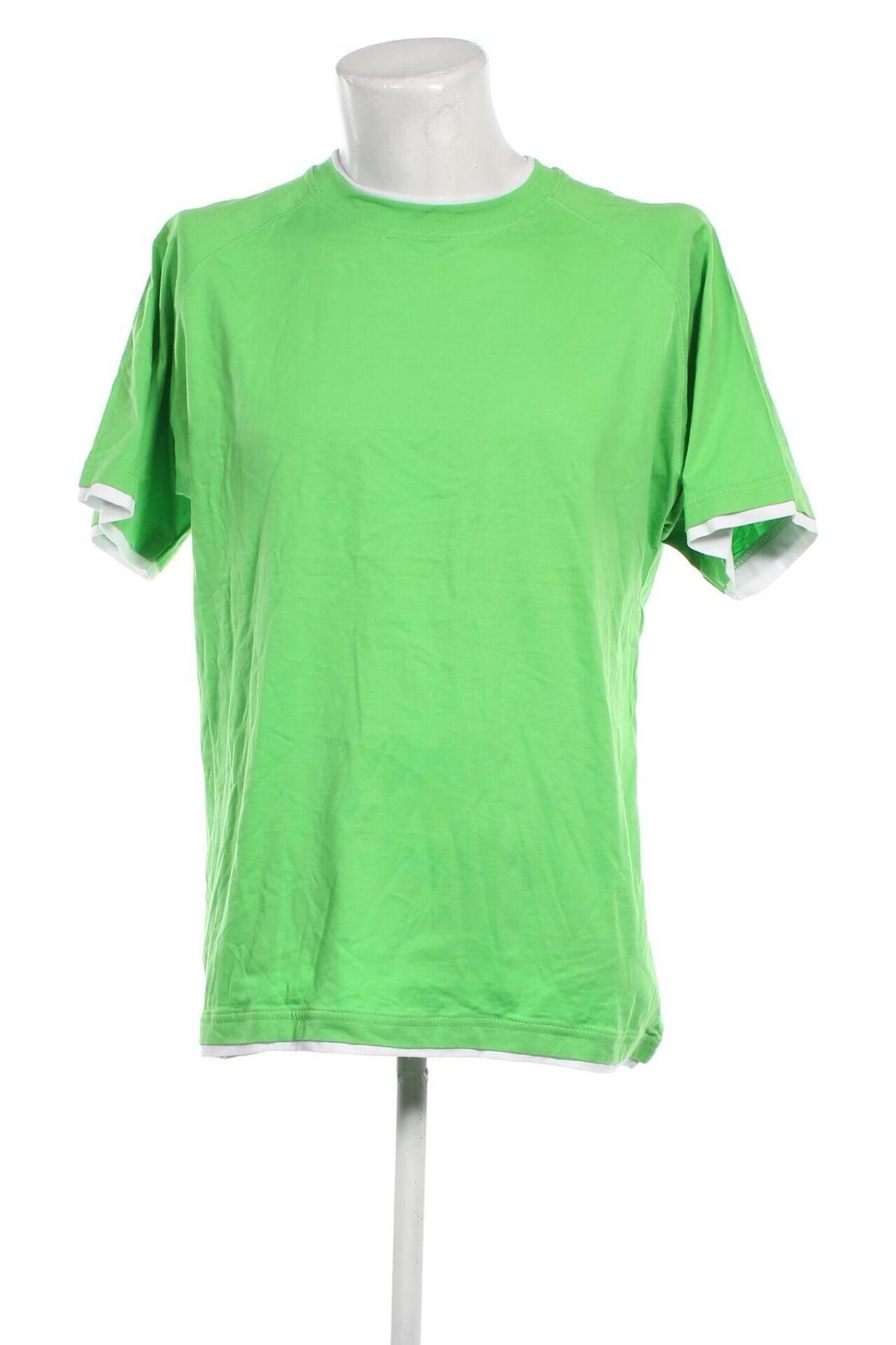 Herren T-Shirt James & Nicholson, Größe XL, Farbe Grün, Preis 9,05 €