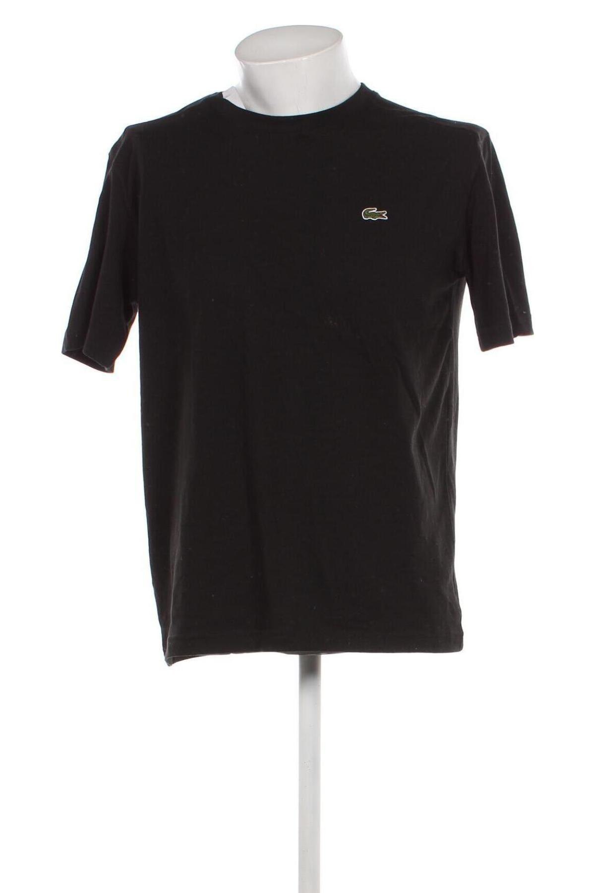 Мъжка тениска Lacoste, Размер M, Цвят Черен, Цена 68,00 лв.