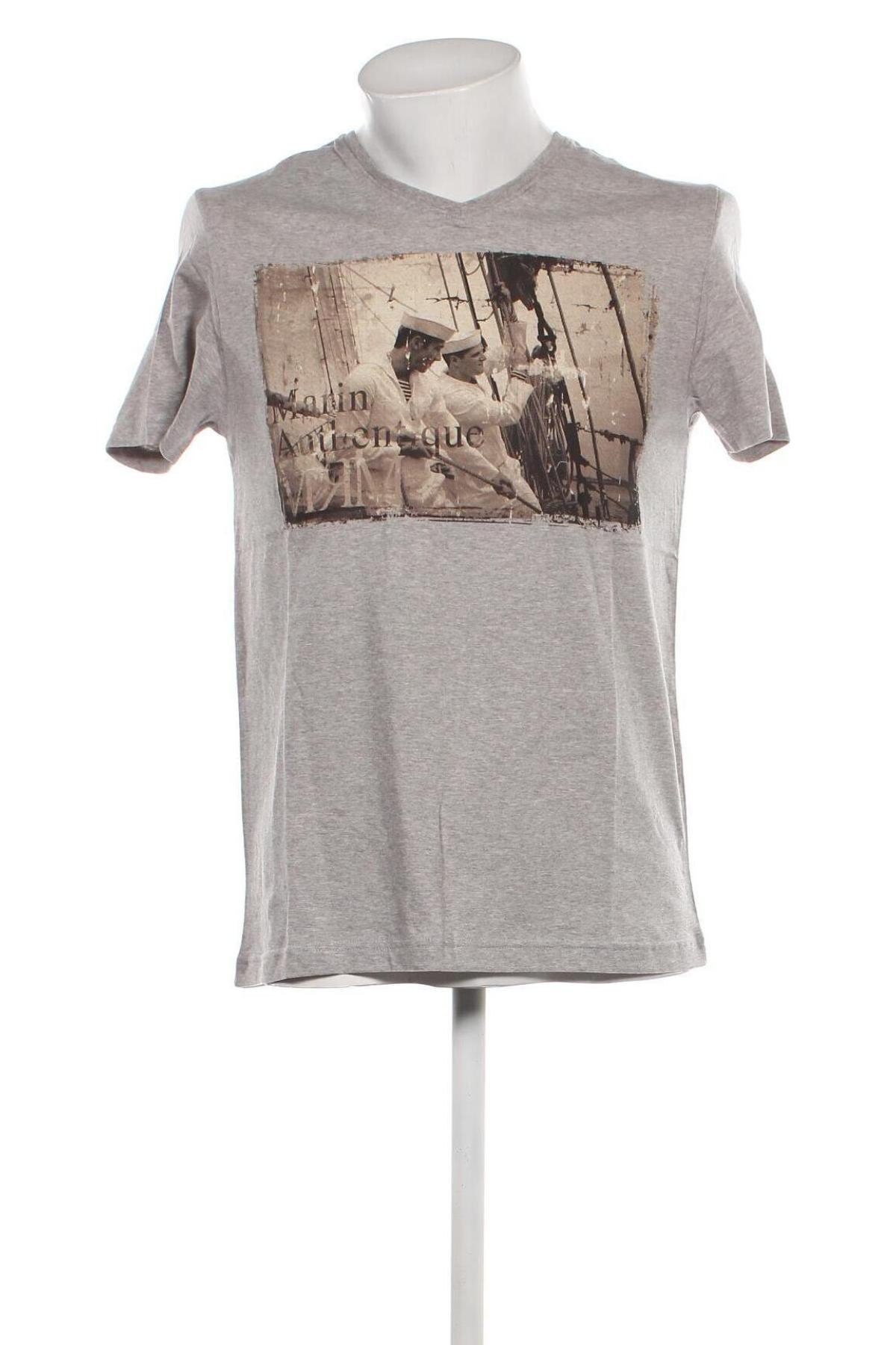 Ανδρικό t-shirt Mr Marcel, Μέγεθος M, Χρώμα Γκρί, Τιμή 14,95 €