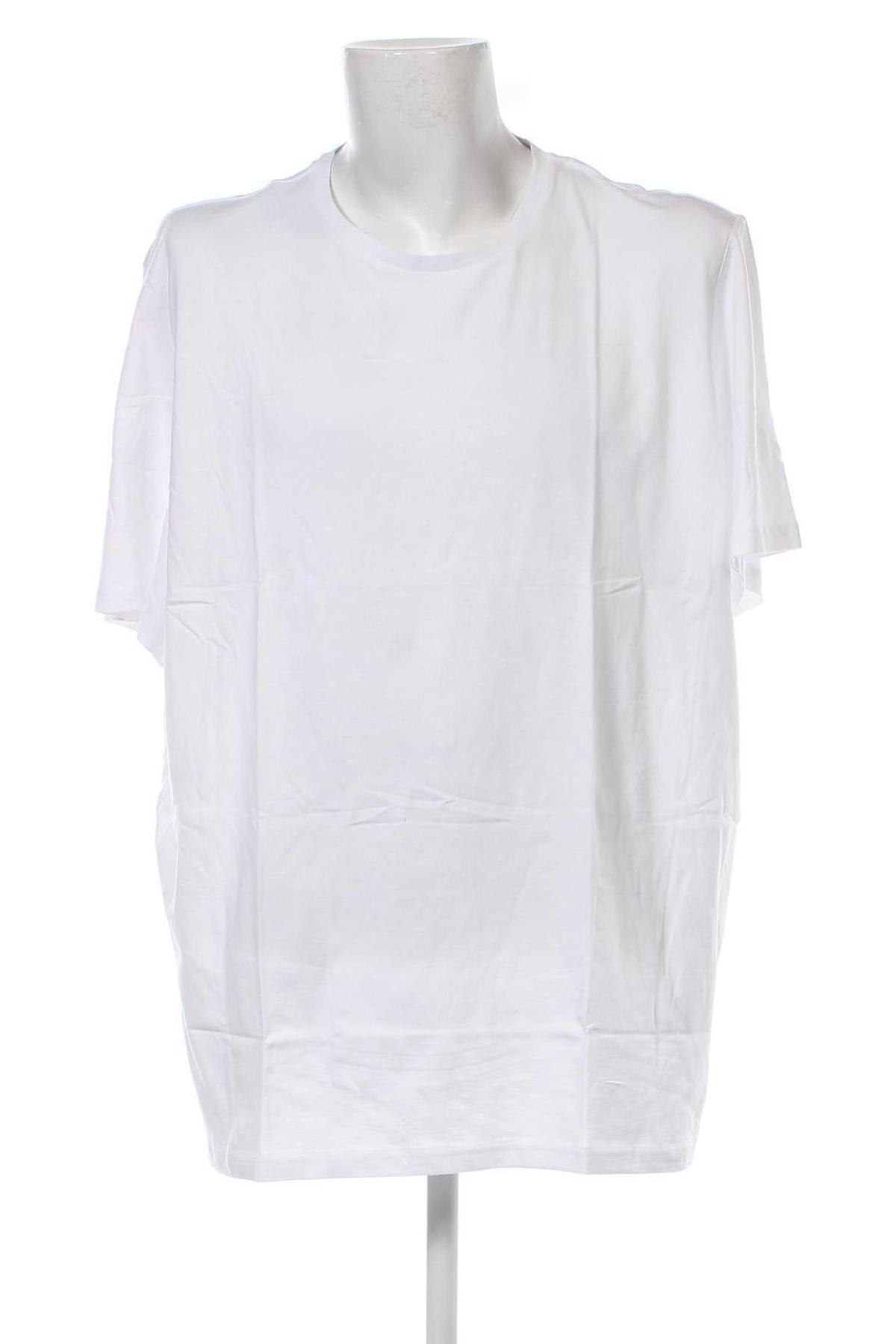 Męski T-shirt Pier One, Rozmiar 5XL, Kolor Biały, Cena 47,57 zł