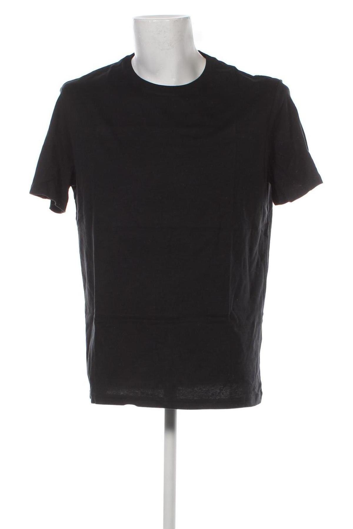 Ανδρικό t-shirt Pier One, Μέγεθος XXL, Χρώμα Μαύρο, Τιμή 10,82 €