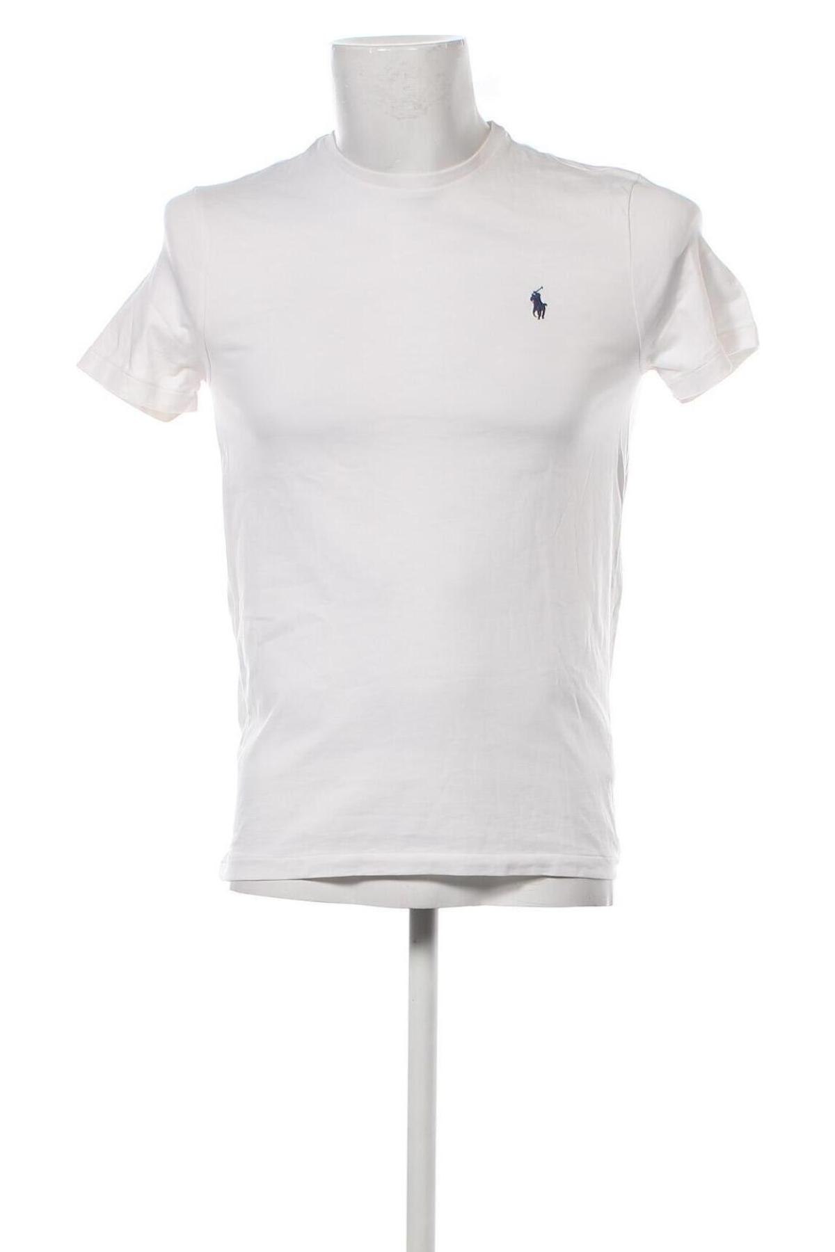 Męski T-shirt Polo By Ralph Lauren, Rozmiar M, Kolor Biały, Cena 362,50 zł