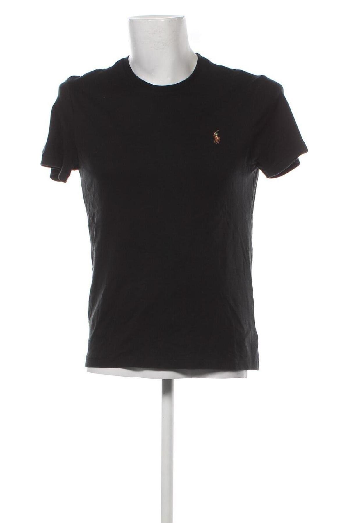 Ανδρικό t-shirt Polo By Ralph Lauren, Μέγεθος M, Χρώμα Μαύρο, Τιμή 70,10 €