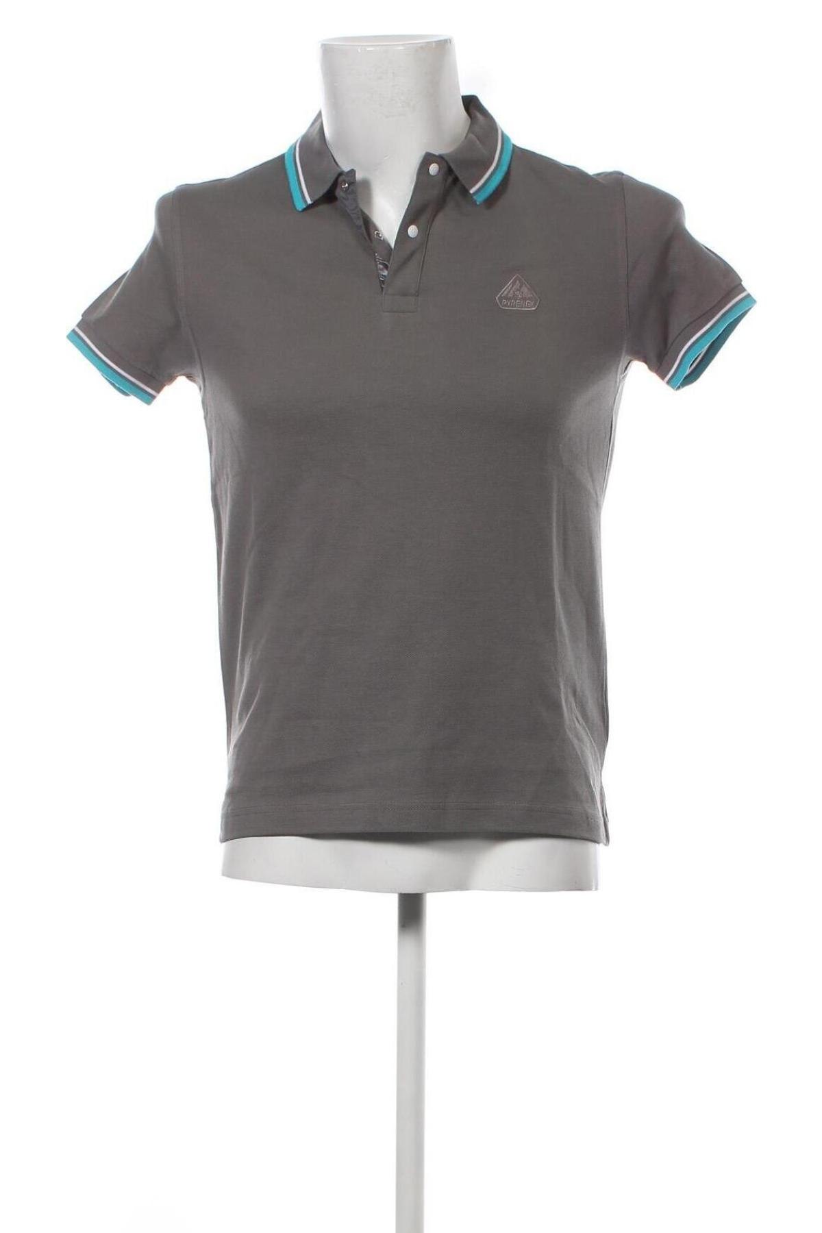 Мъжка тениска Pyrenex, Размер XS, Цвят Сив, Цена 17,68 лв.