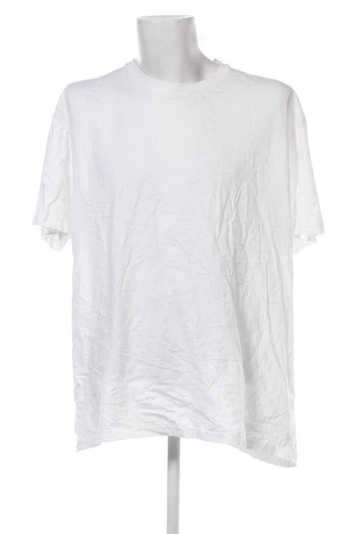 Мъжка тениска Ragman, Размер 5XL, Цвят Бял, Цена 10,00 лв.
