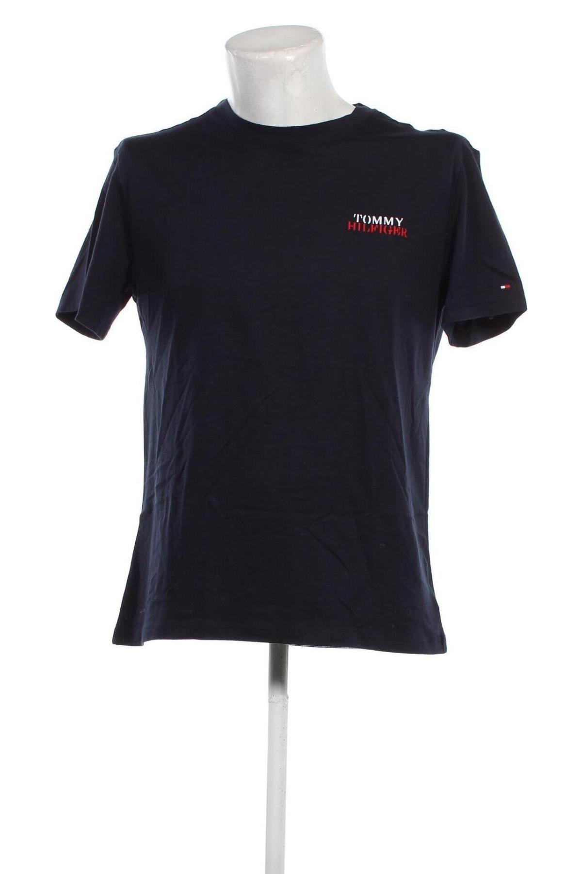 Ανδρικό t-shirt Tommy Hilfiger, Μέγεθος M, Χρώμα Μπλέ, Τιμή 43,62 €