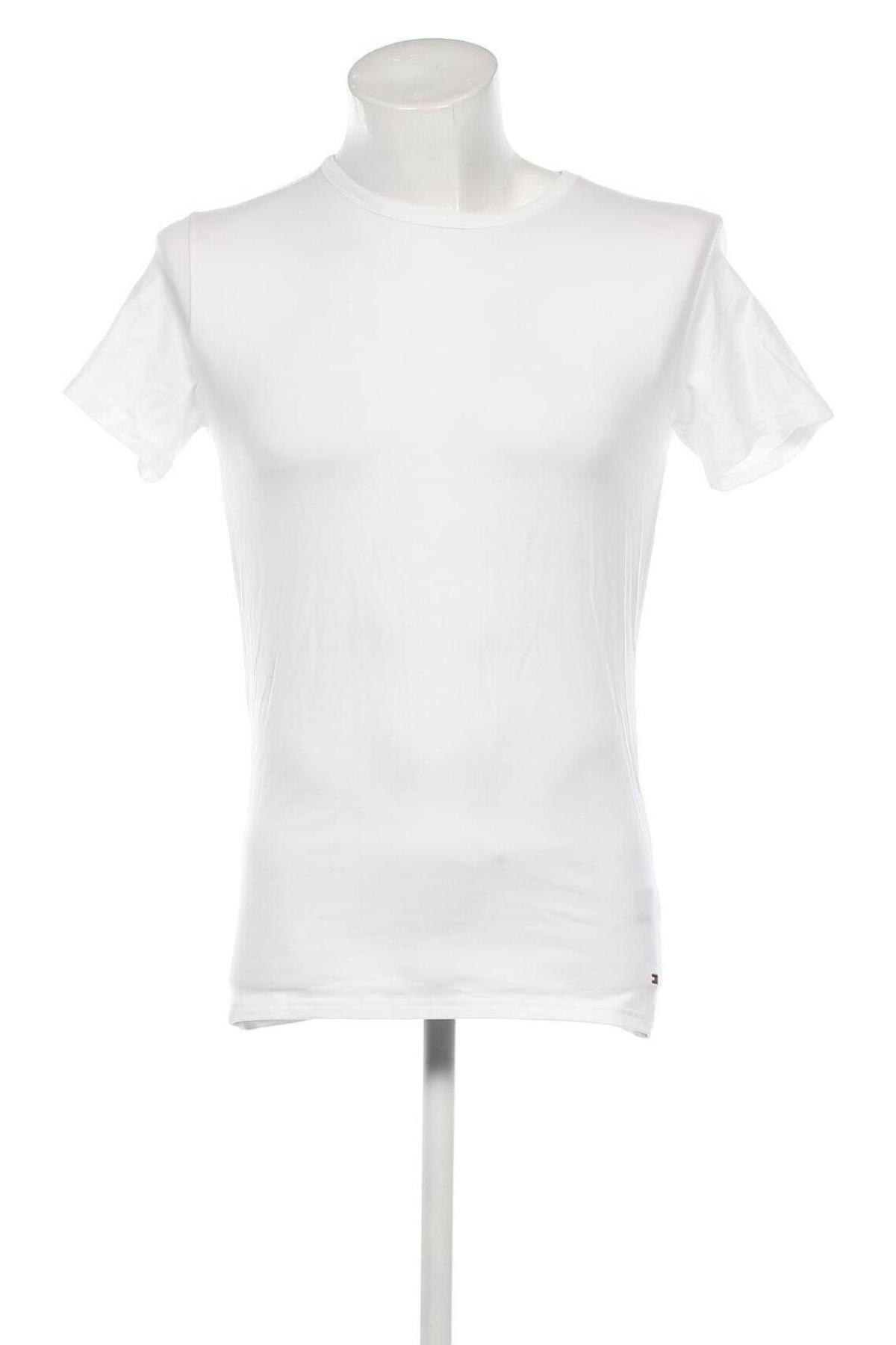 Мъжка тениска Tommy Hilfiger, Размер M, Цвят Бял, Цена 28,52 лв.