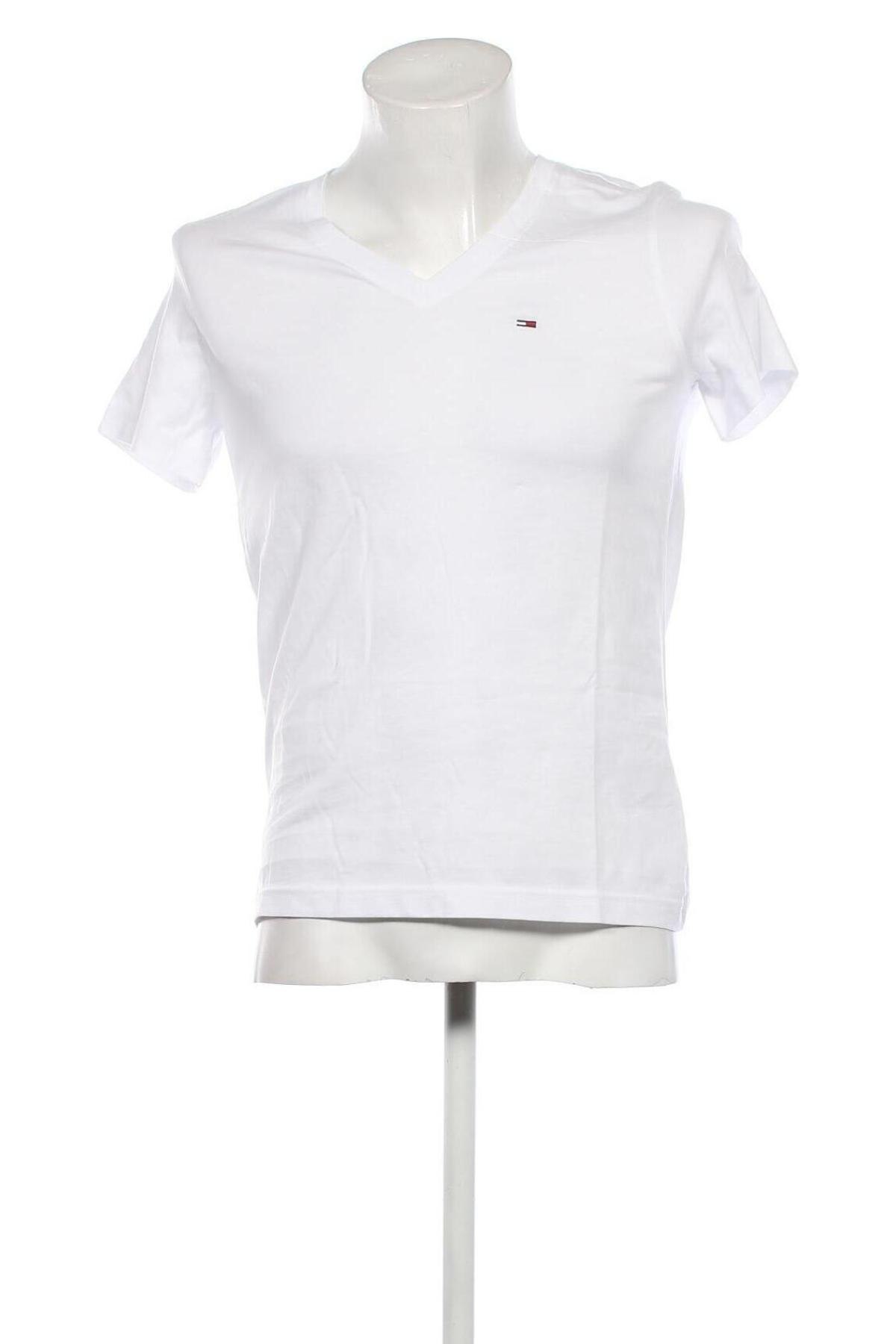 Herren T-Shirt Tommy Jeans, Größe S, Farbe Weiß, Preis € 30,24