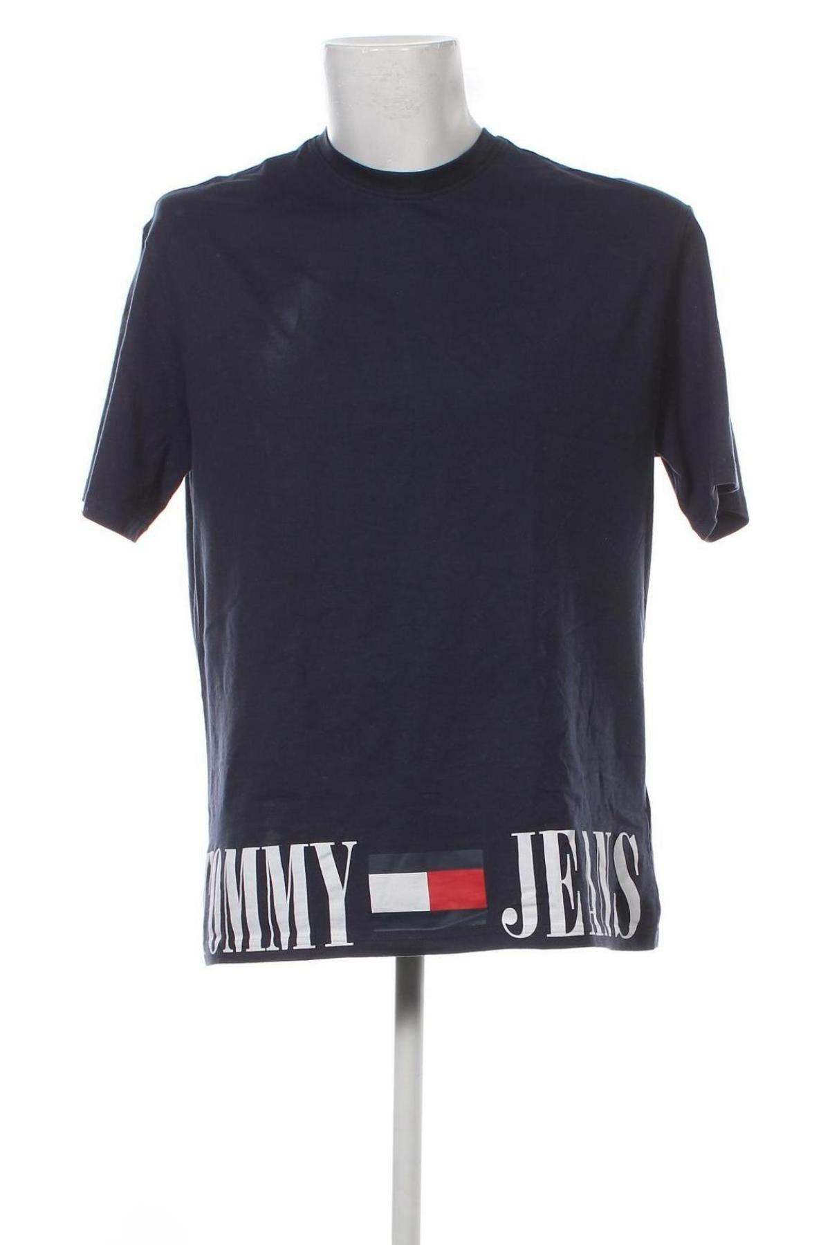 Férfi póló Tommy Jeans, Méret M, Szín Kék, Ár 20 803 Ft