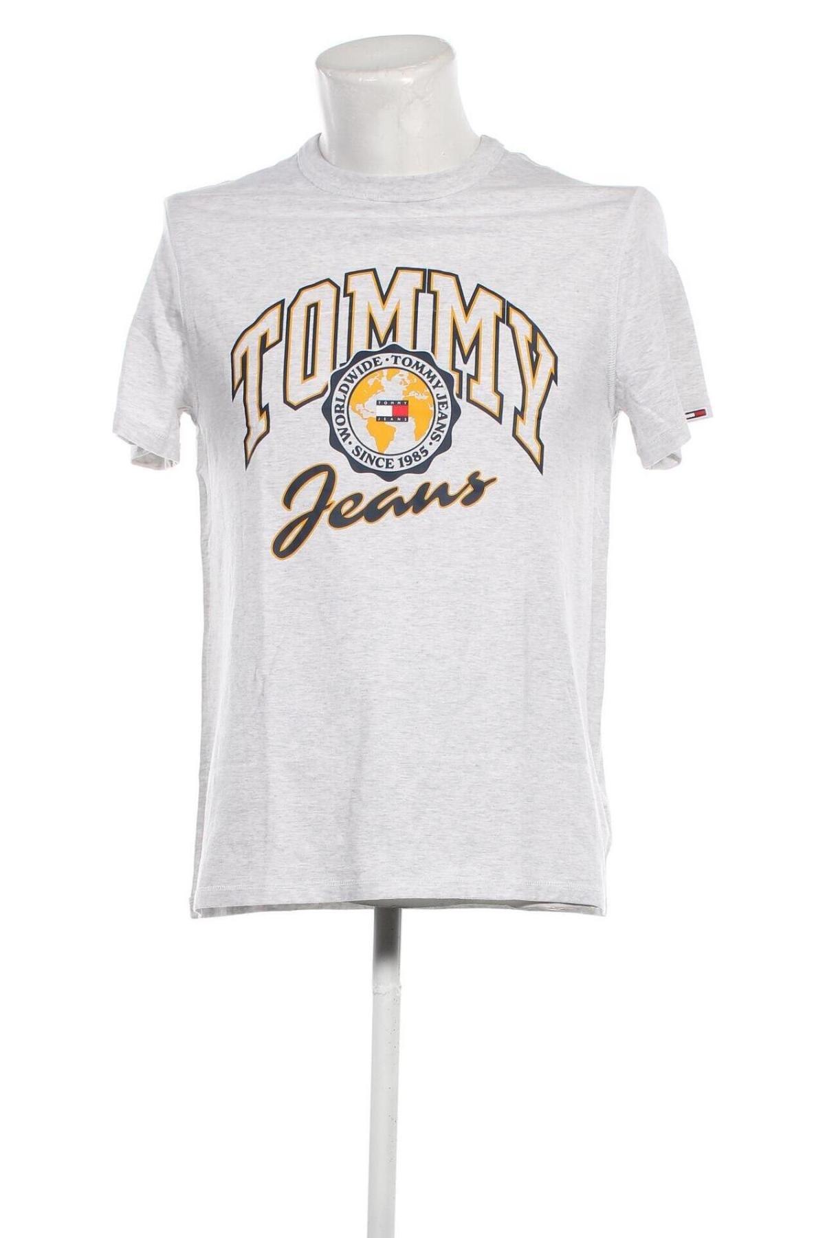 Мъжка тениска Tommy Jeans, Размер M, Цвят Сив, Цена 82,00 лв.