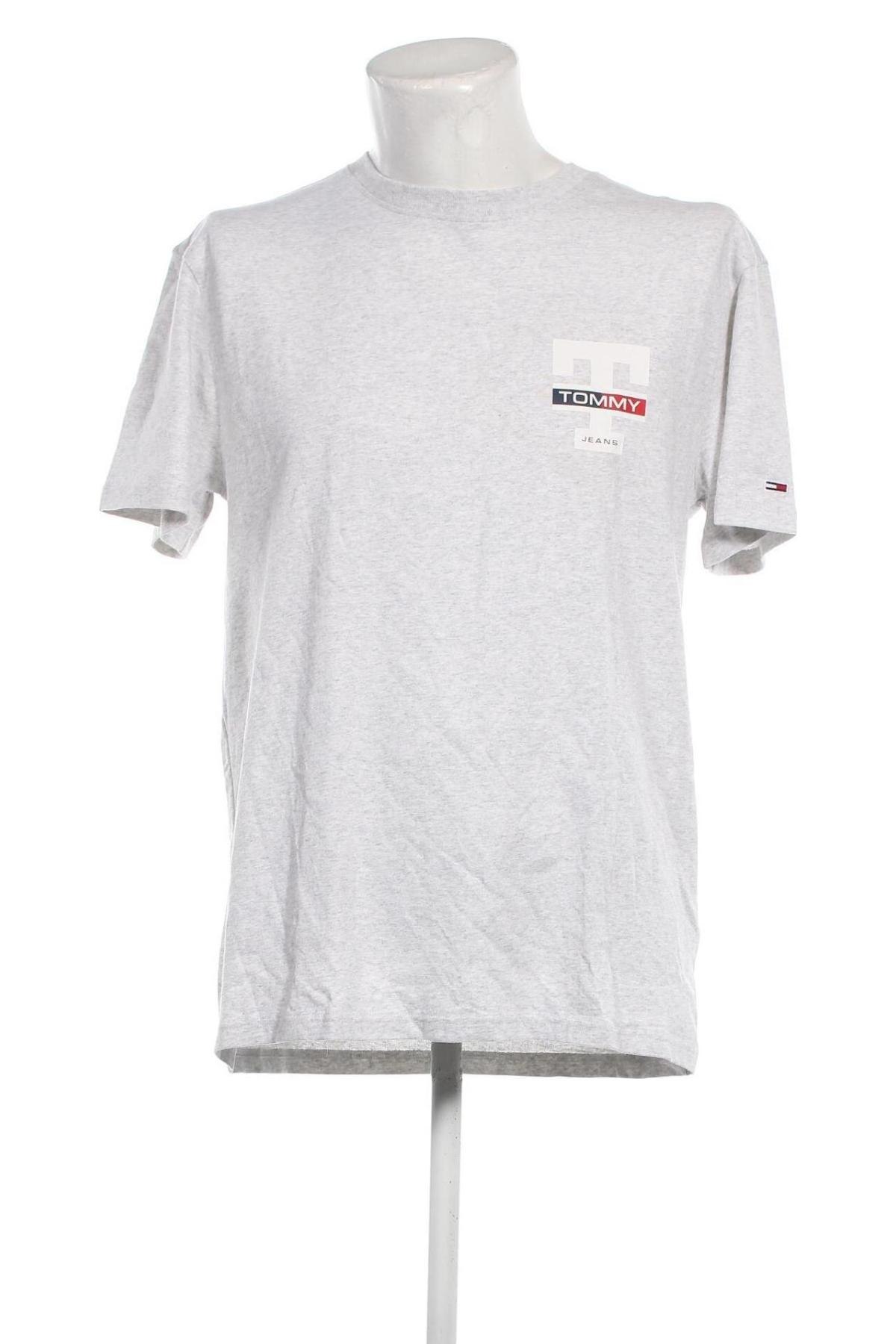 Ανδρικό t-shirt Tommy Jeans, Μέγεθος L, Χρώμα Γκρί, Τιμή 35,05 €