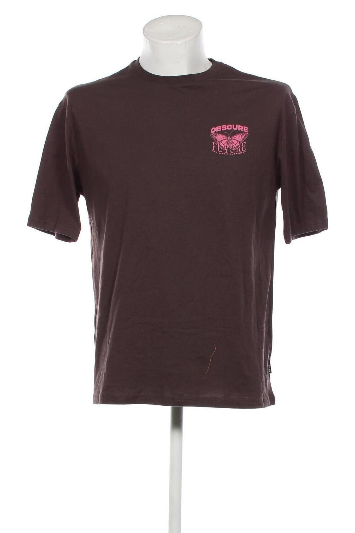 Ανδρικό t-shirt Your Turn, Μέγεθος S, Χρώμα Καφέ, Τιμή 7,77 €