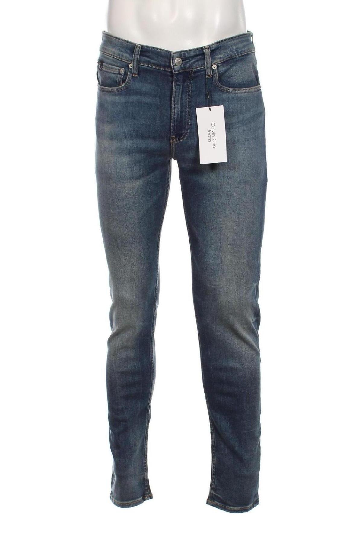 Pánské džíny  Calvin Klein Jeans, Velikost S, Barva Modrá, Cena  915,00 Kč