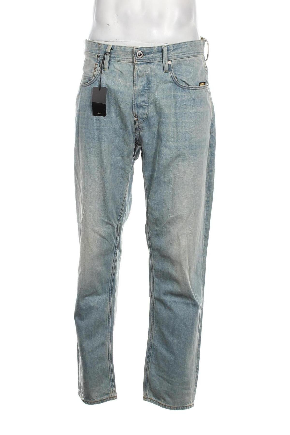 Herren Jeans G-Star Raw, Größe L, Farbe Blau, Preis 98,45 €