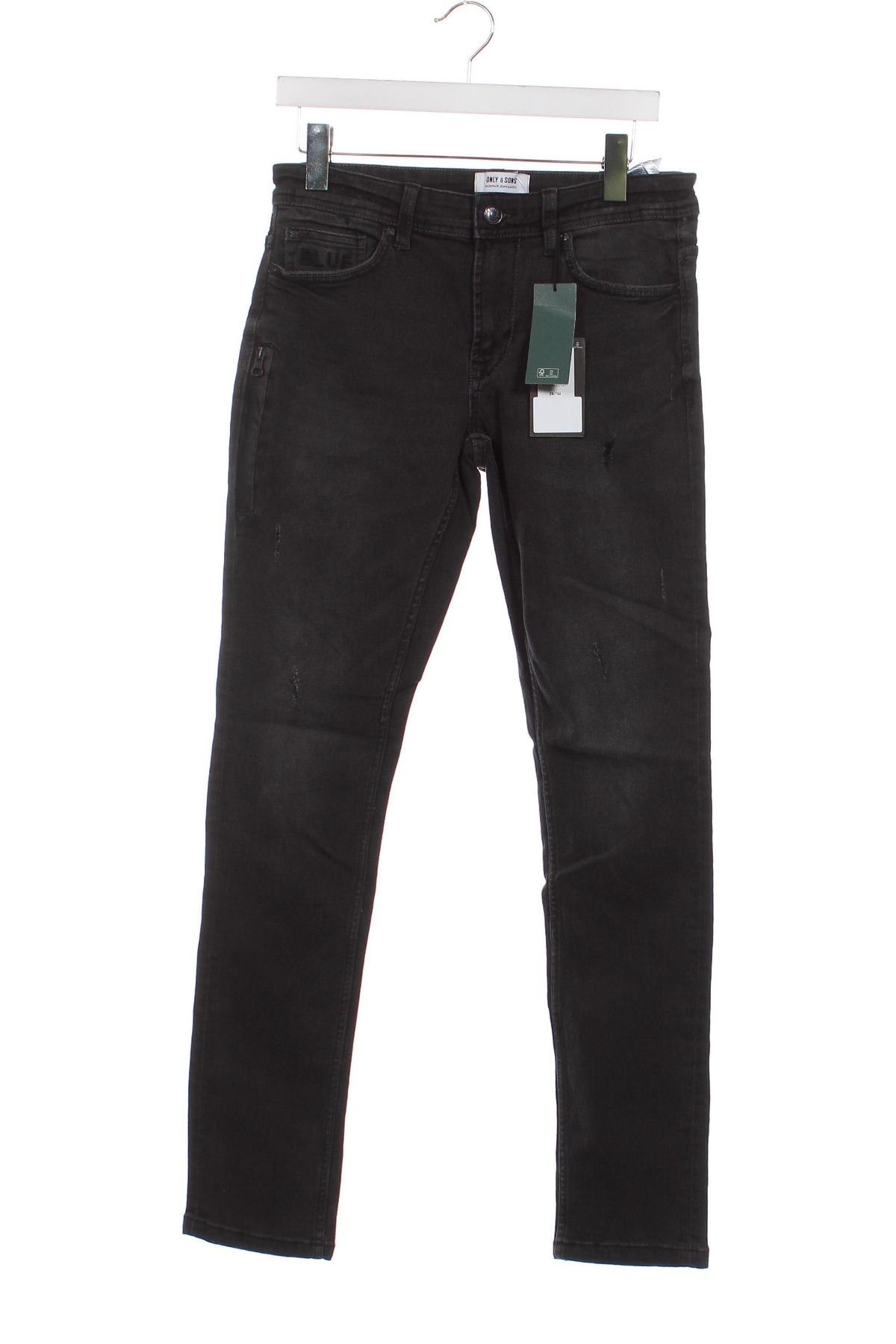 Herren Jeans Only & Sons, Größe XS, Farbe Grau, Preis 11,86 €