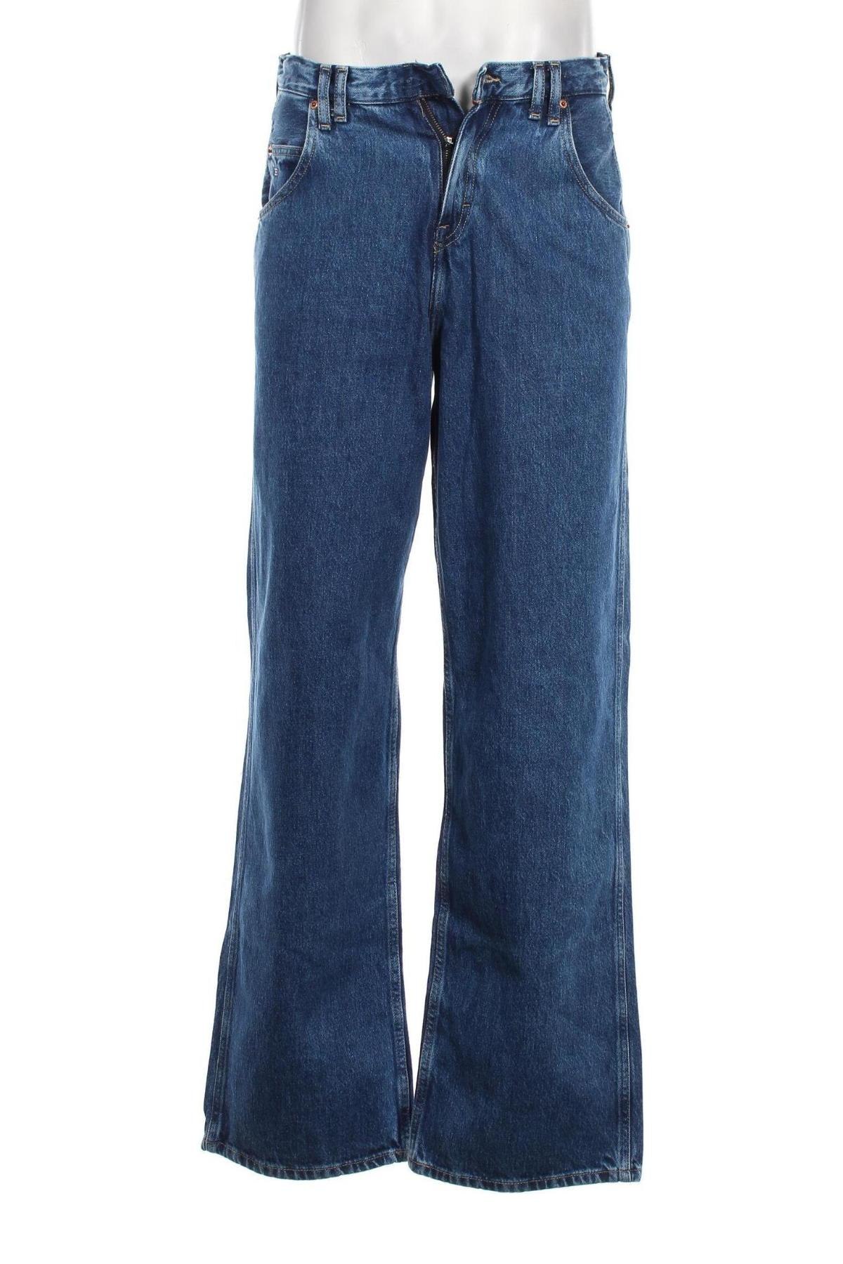 Мъжки дънки Tommy Jeans, Размер S, Цвят Син, Цена 80,85 лв.