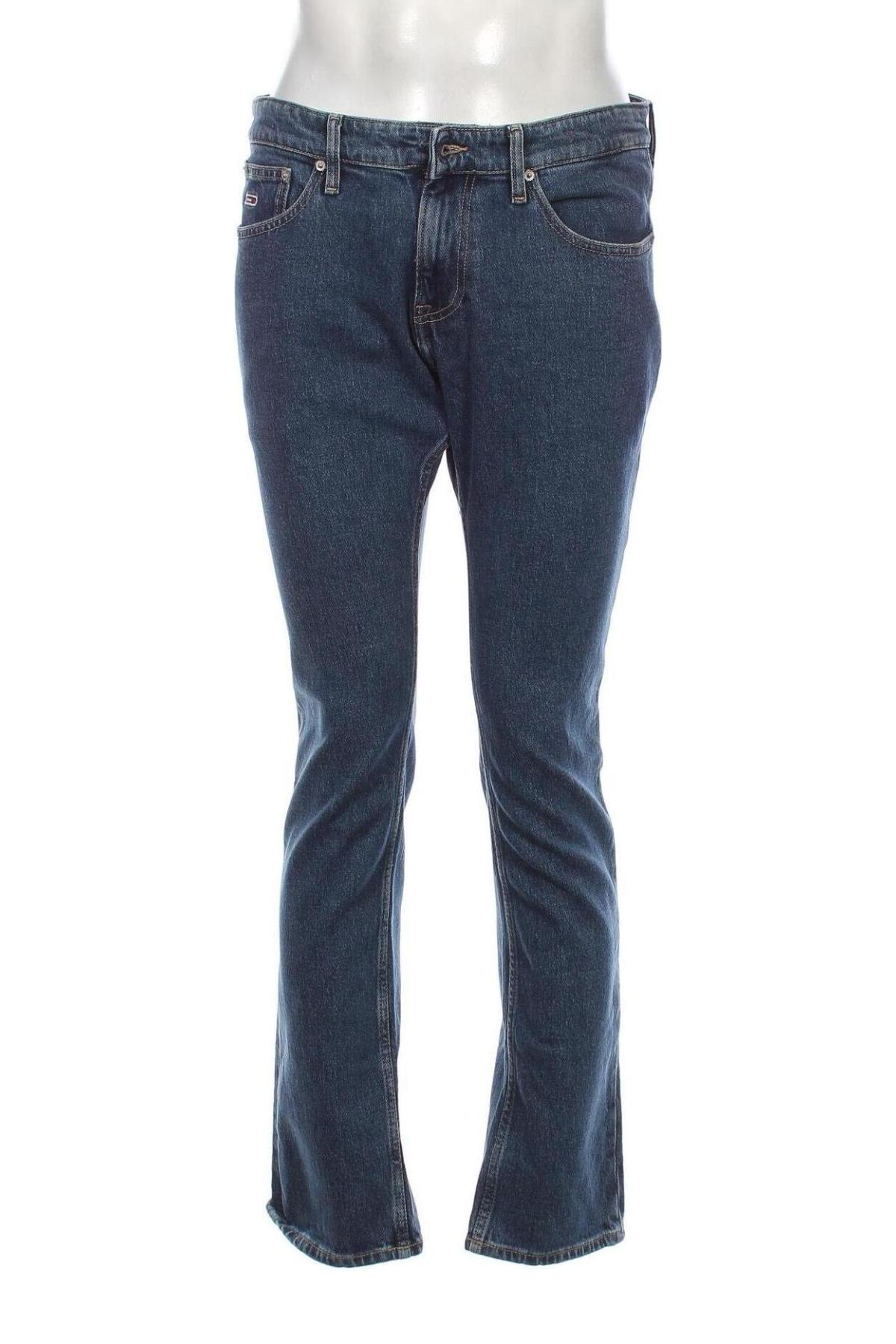 Мъжки дънки Tommy Jeans, Размер M, Цвят Син, Цена 51,57 лв.