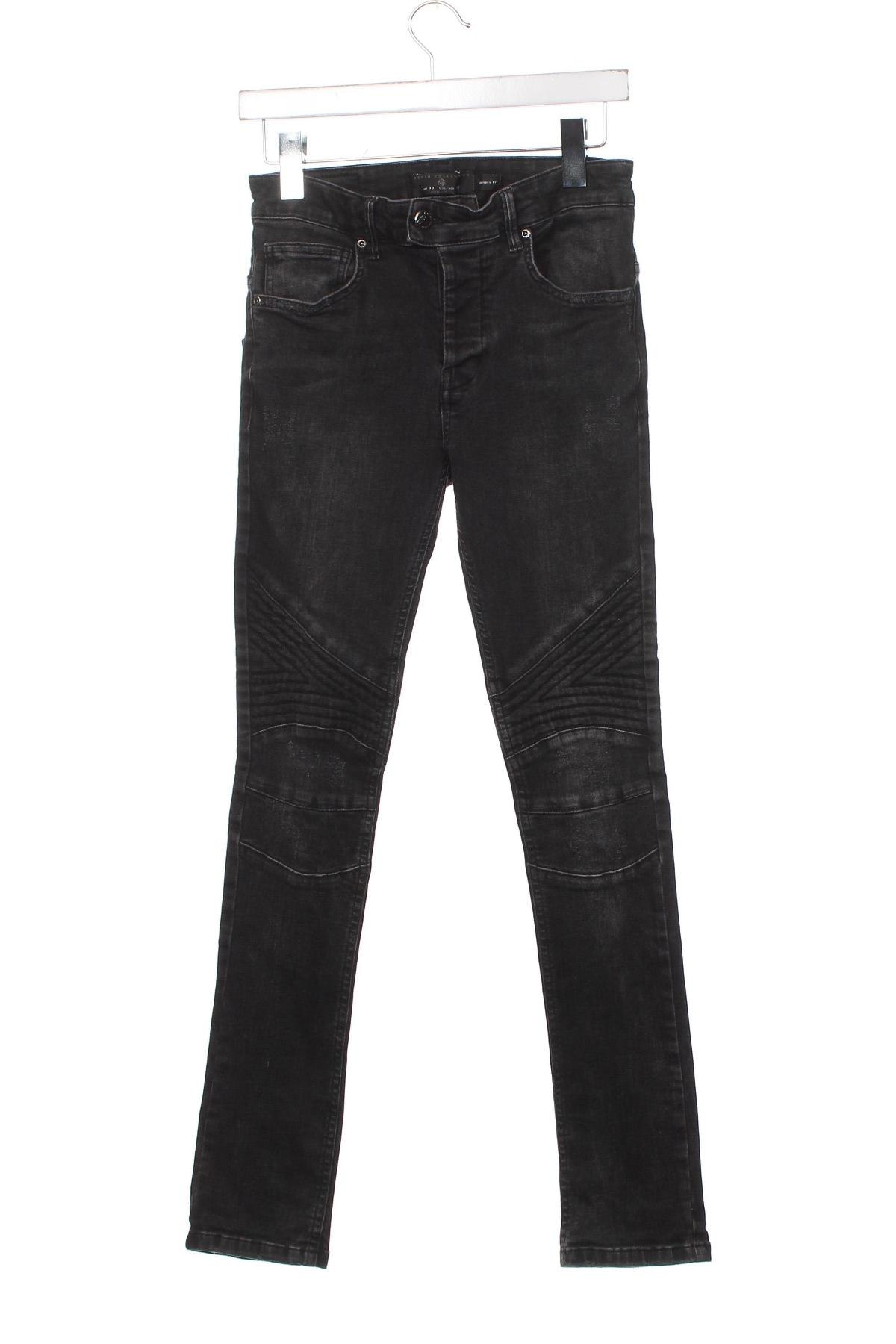 Мъжки дънки Zara Man, Размер S, Цвят Черен, Цена 4,89 лв.